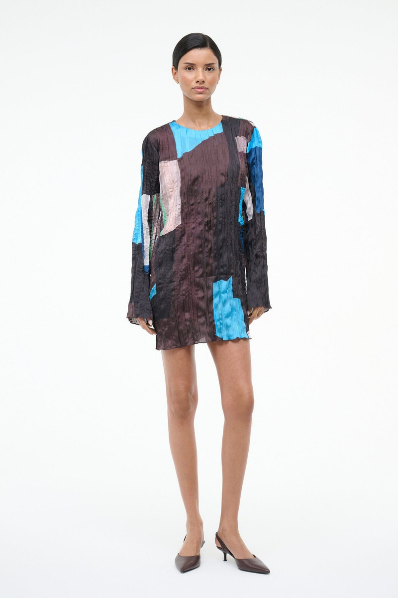 STAUD STAUD KONA DRESS BLUE PRISM outlook