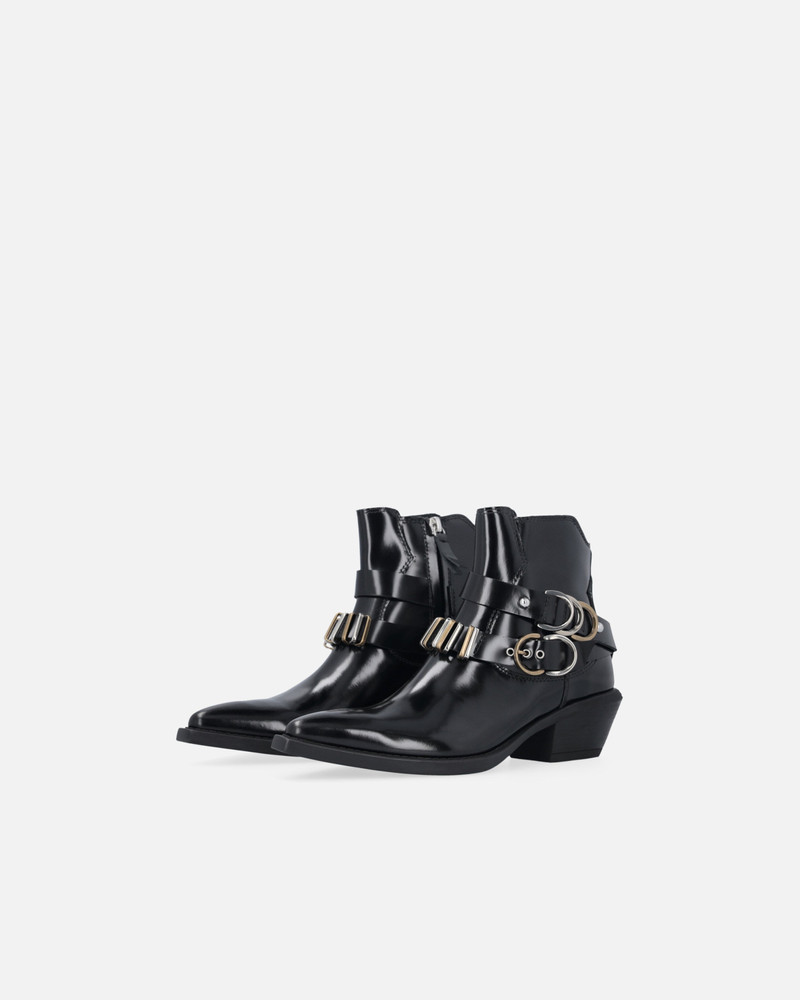 STUDDED COWBOY BOOTS 6