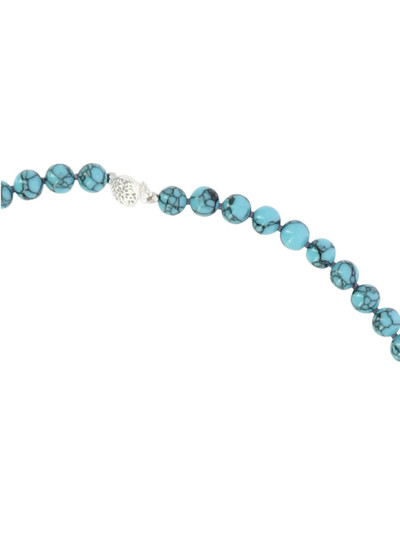 NEEDLES Turquoise Beaded Necklace Jewels Light Blue outlook
