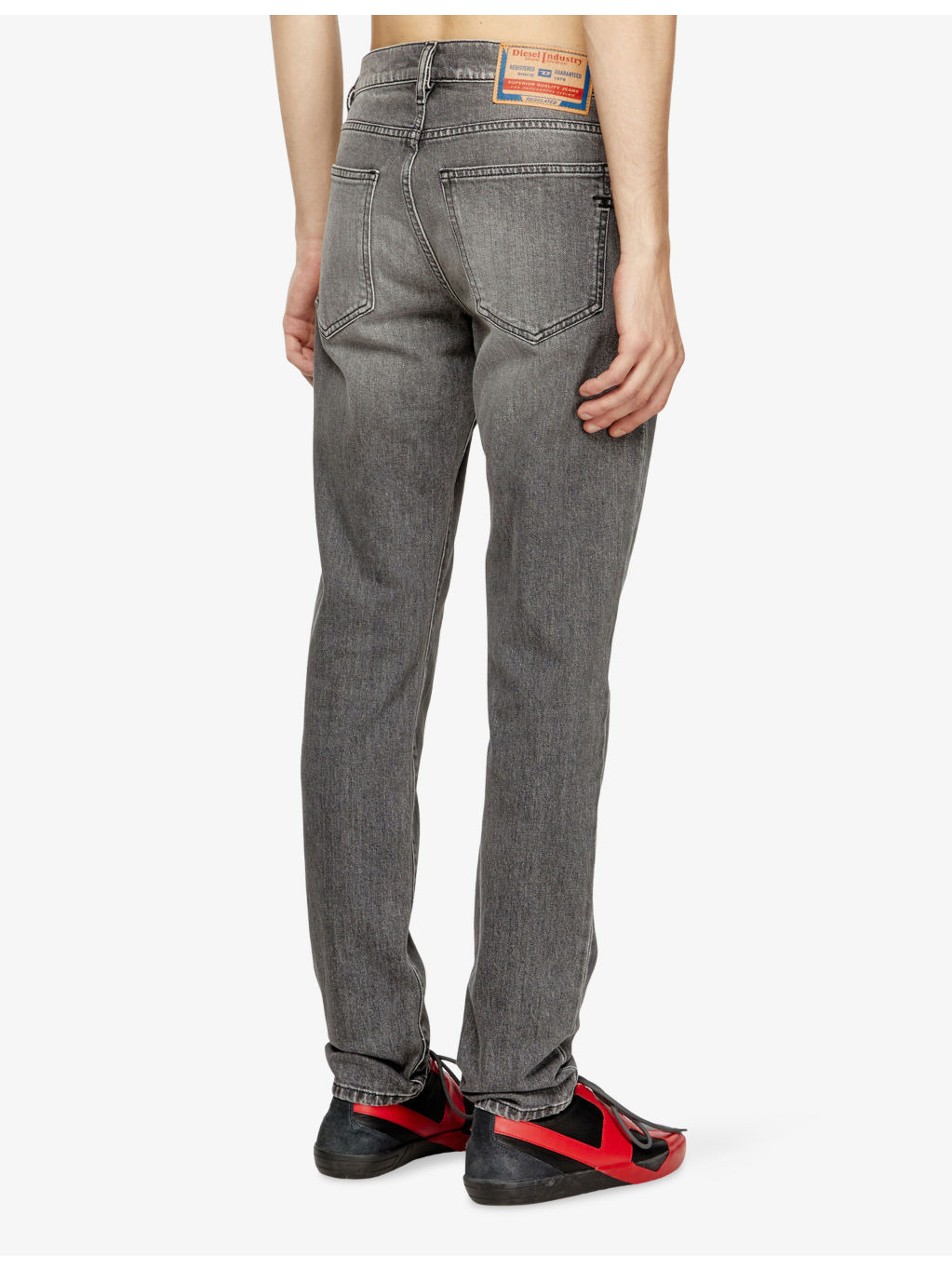 2019 D-Strukt Slim-Leg Stretch-Denim Jeans - 4