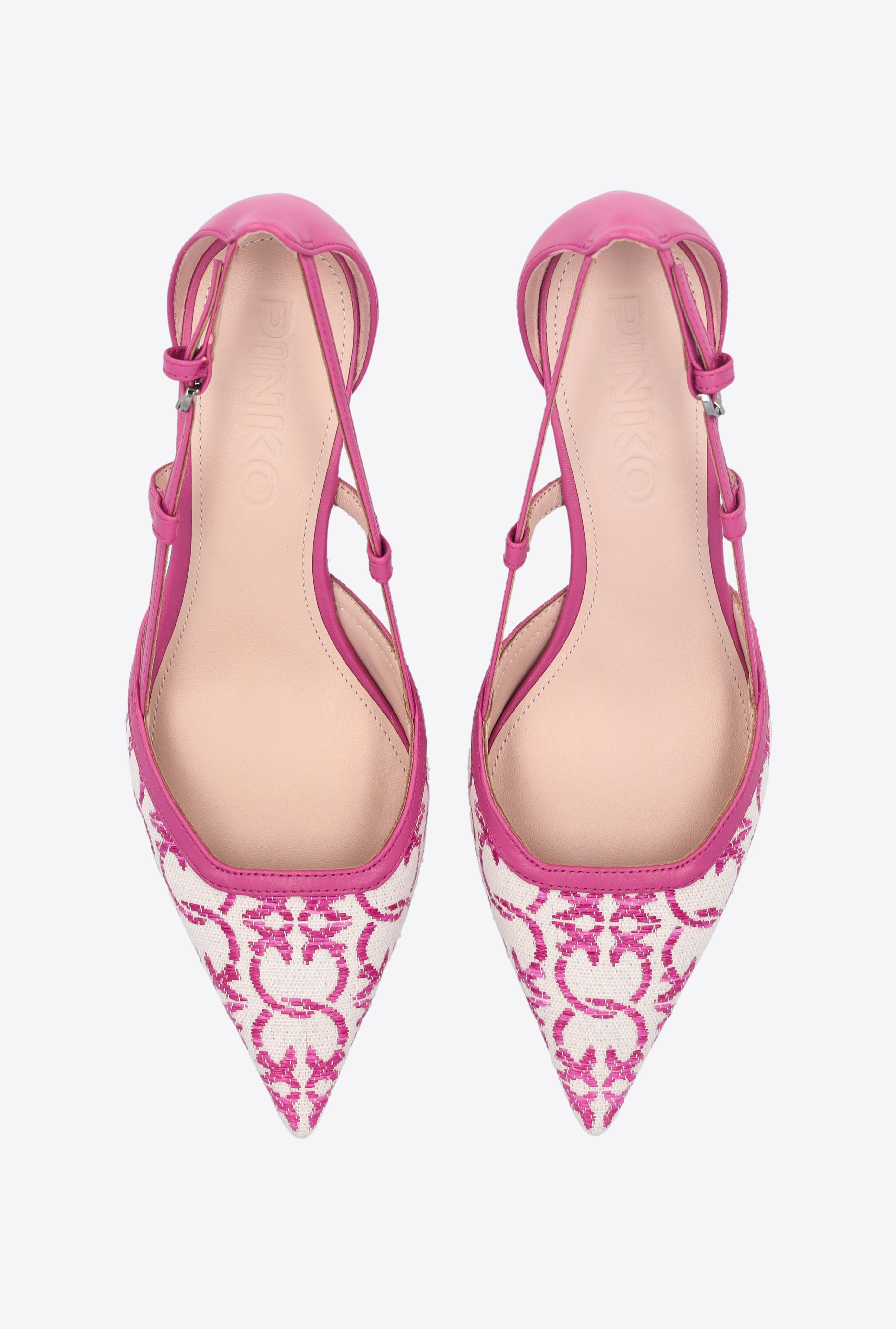 MONOGRAM JACQUARD PUMPS - 8