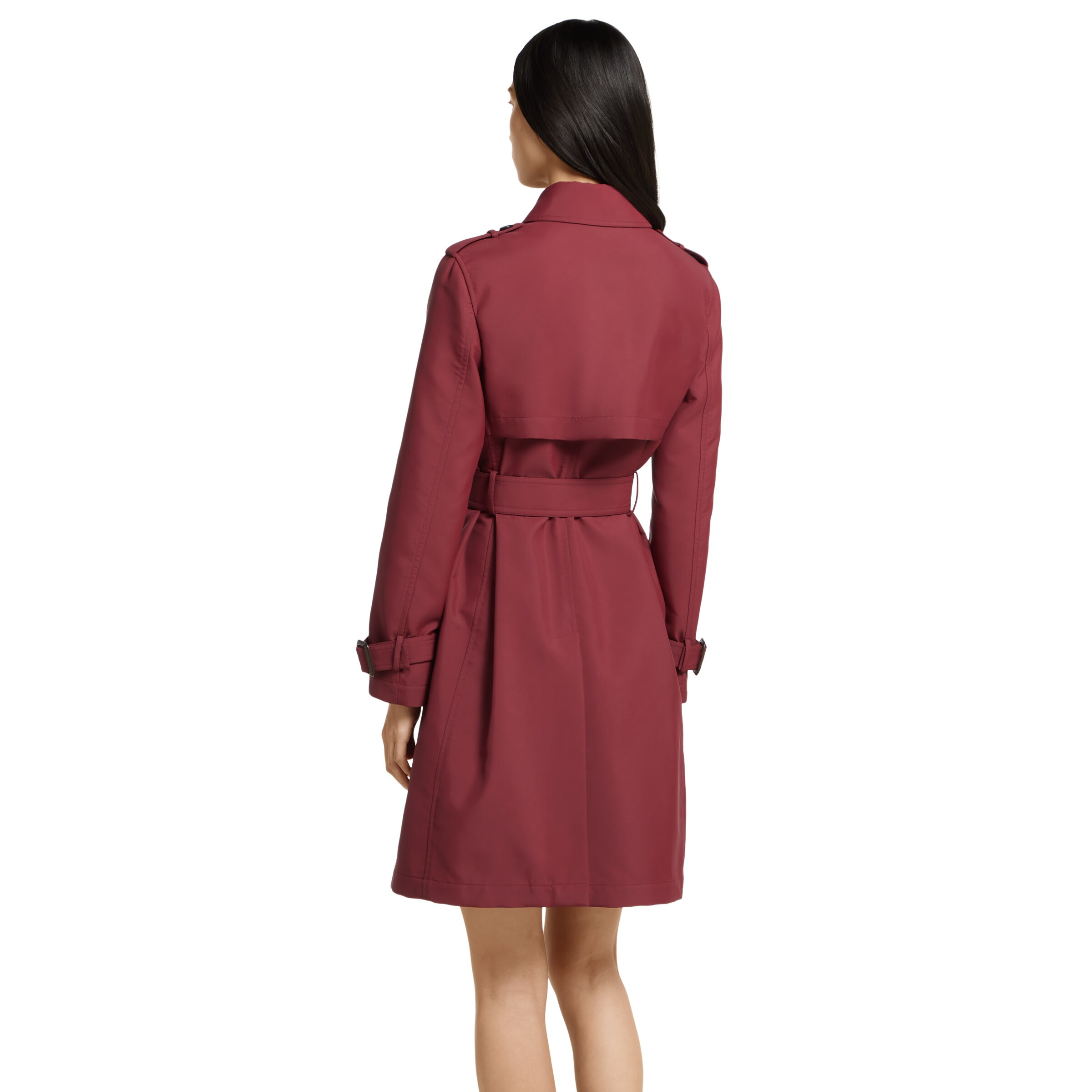 Double gabardine trench coat - 4