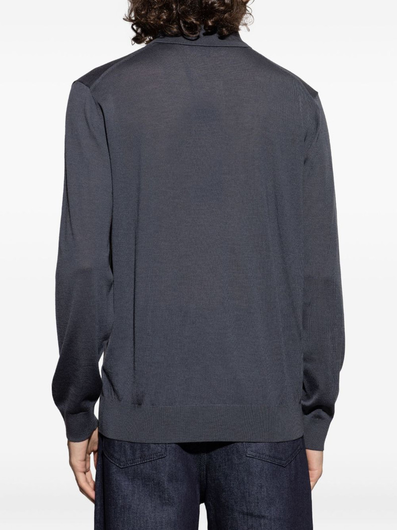 embroidered-logo polo shirt 4