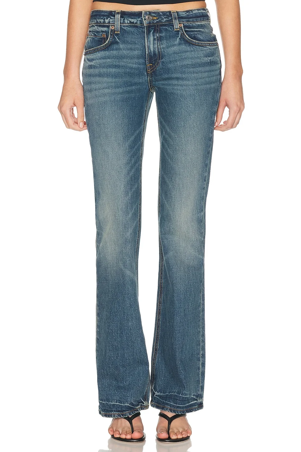Melanie Low Rise Boot Cut - 1