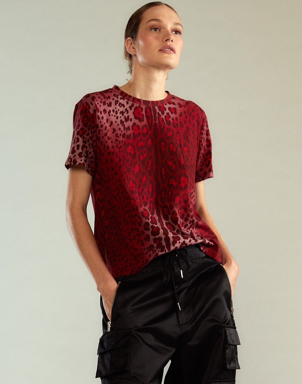 Leopard Relax Tee - 5