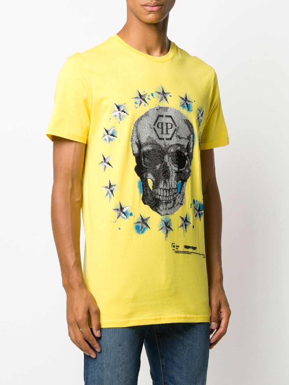 skull print T-shirt - 3