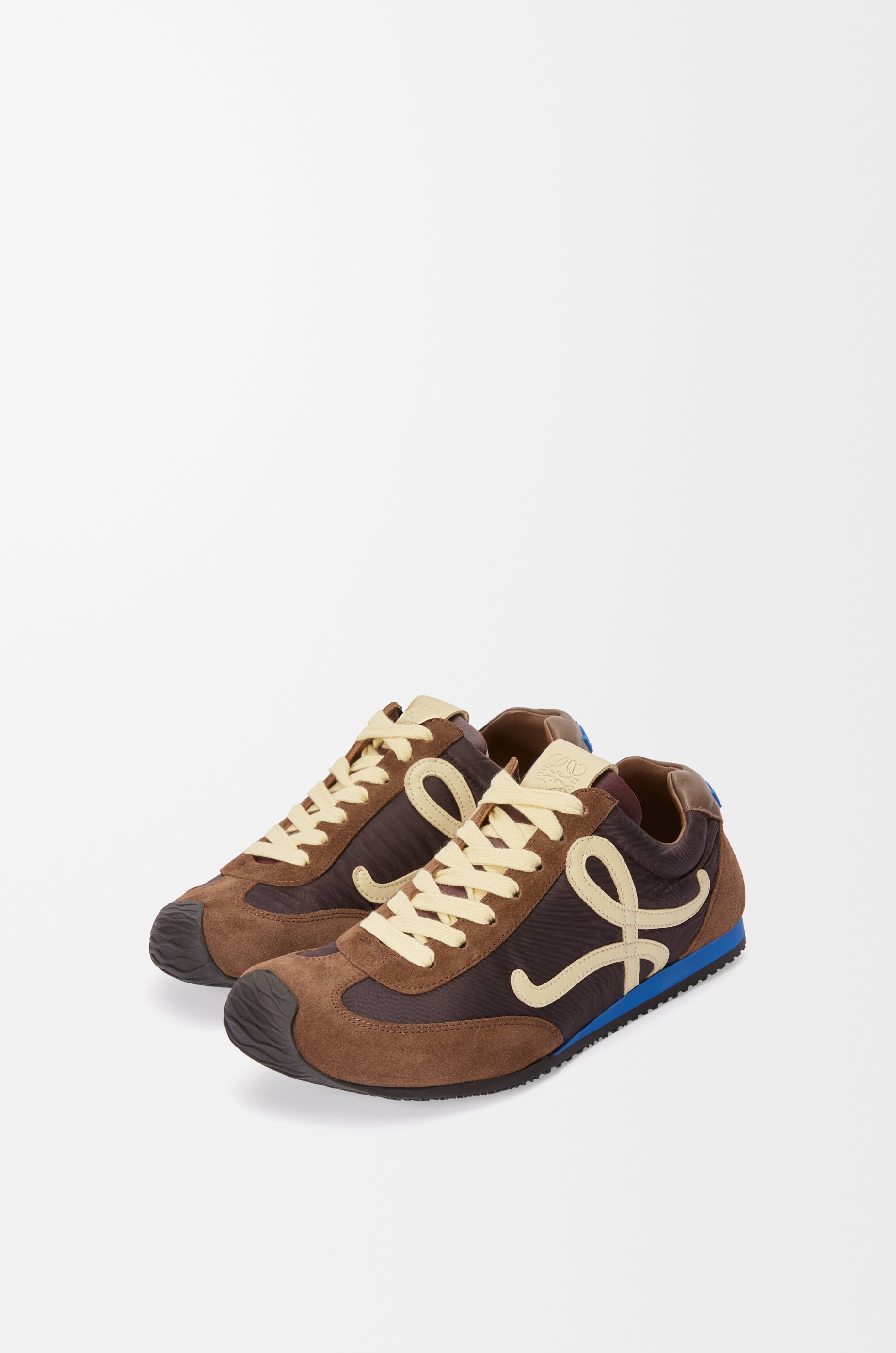 Ballet Runner 2.0 in nylon and calfskin - 2