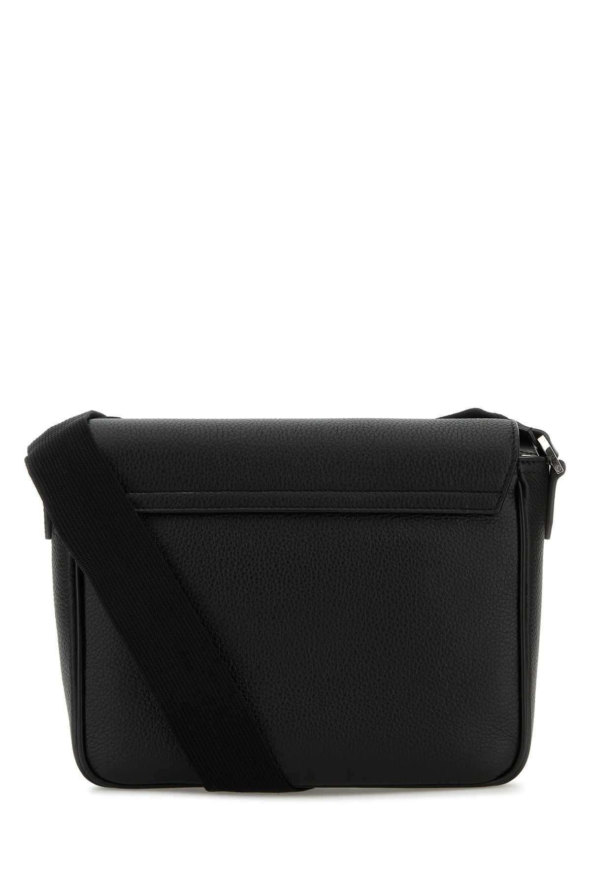 Black leather small Traveller crossbody bag - 3