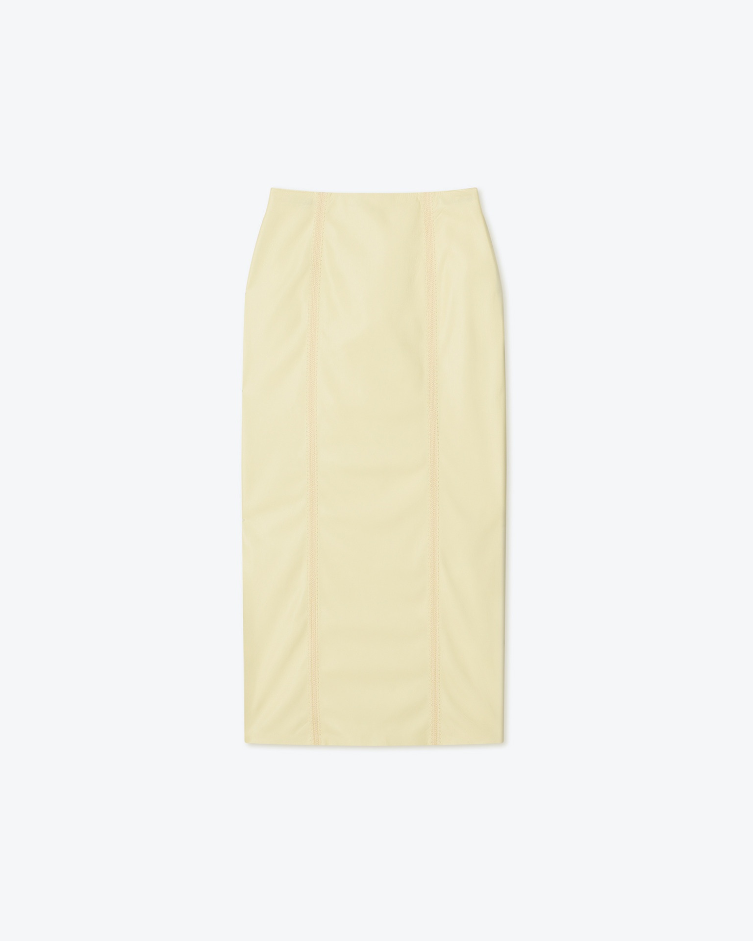 CARISSA - OKOBOR™ alt-leather skirt - Moon - 1