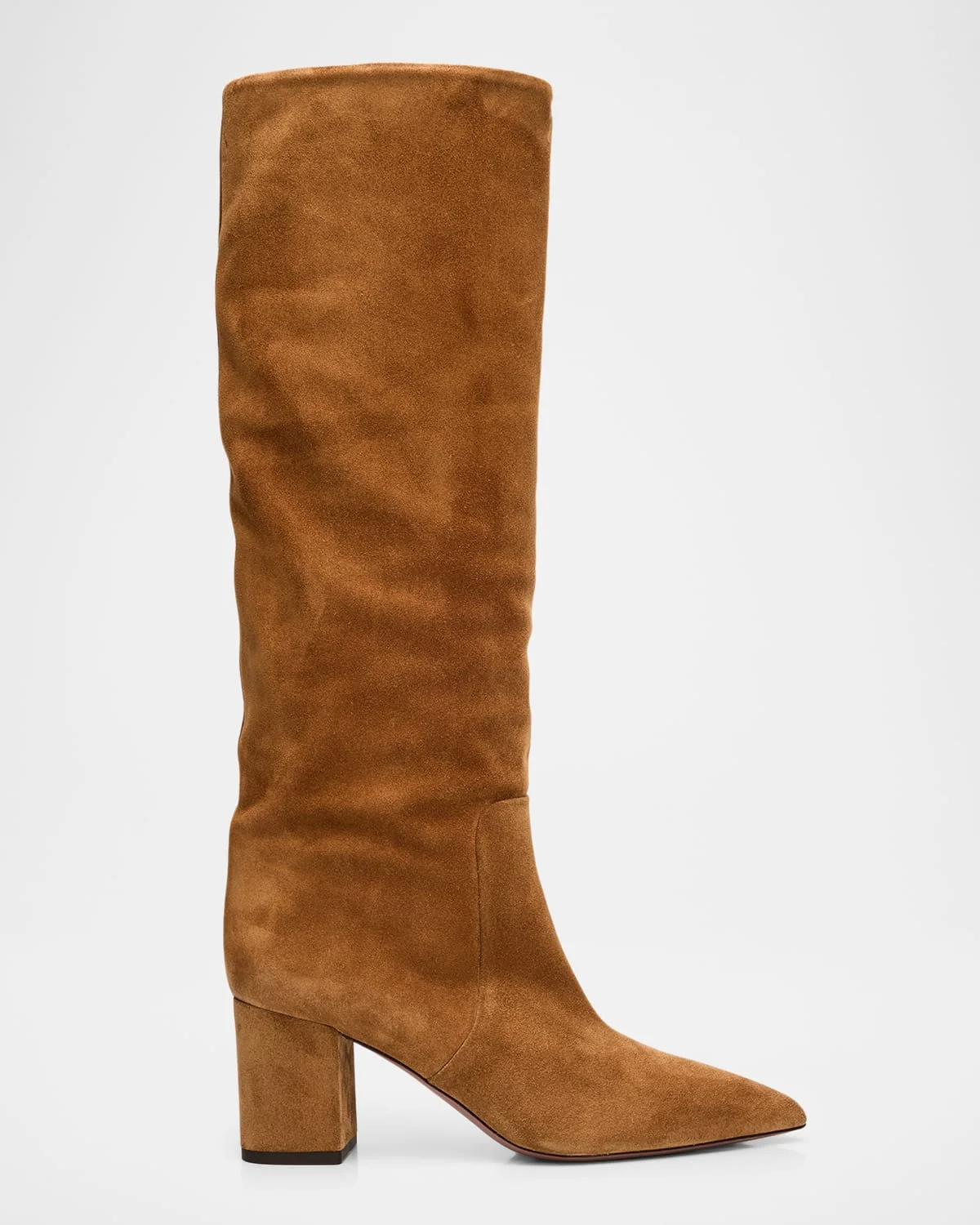 70mm Anja Suede Knee-High Boots - 1