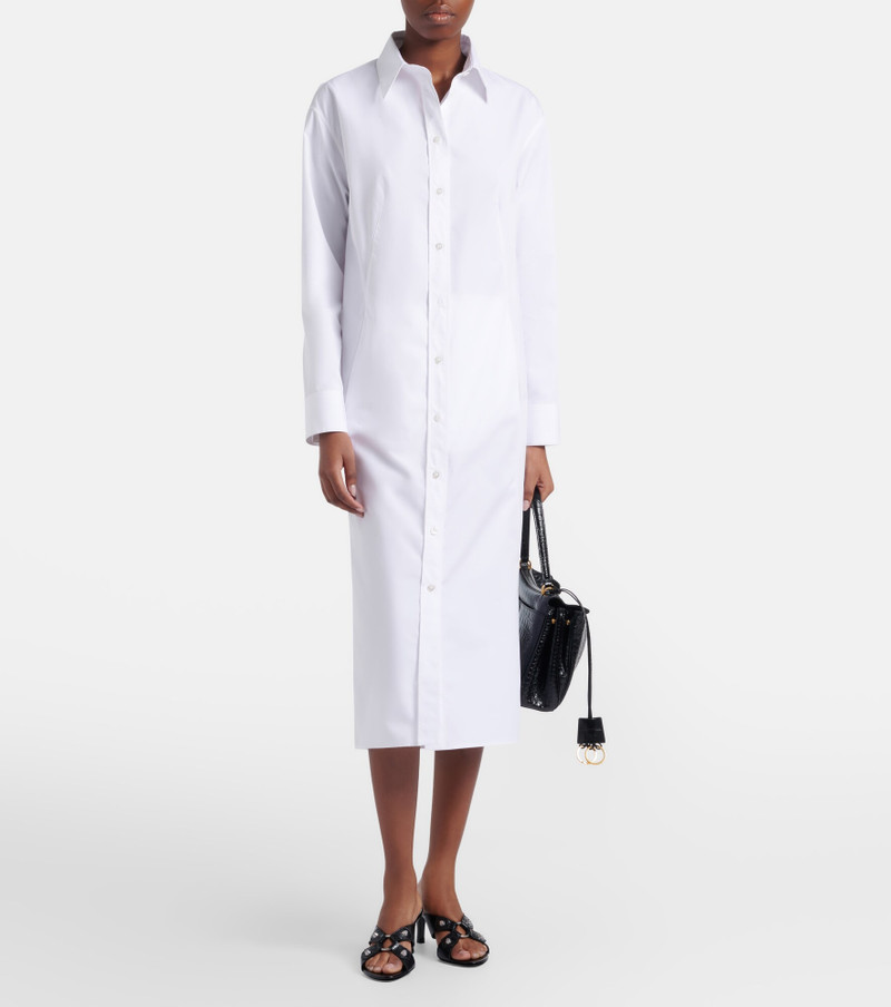 BALENCIAGA Cotton poplin shirt dress outlook