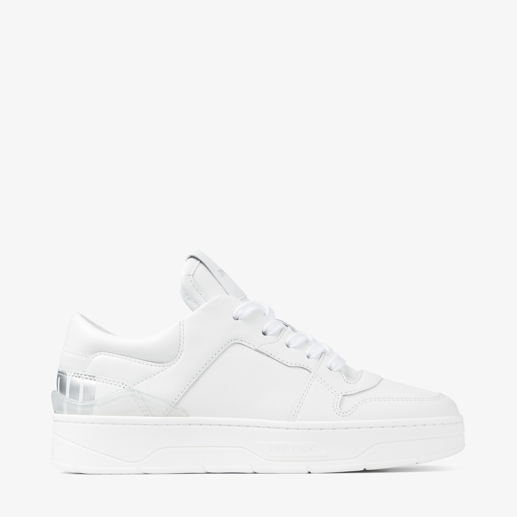 Florent/F
White Leather Trainers - 1