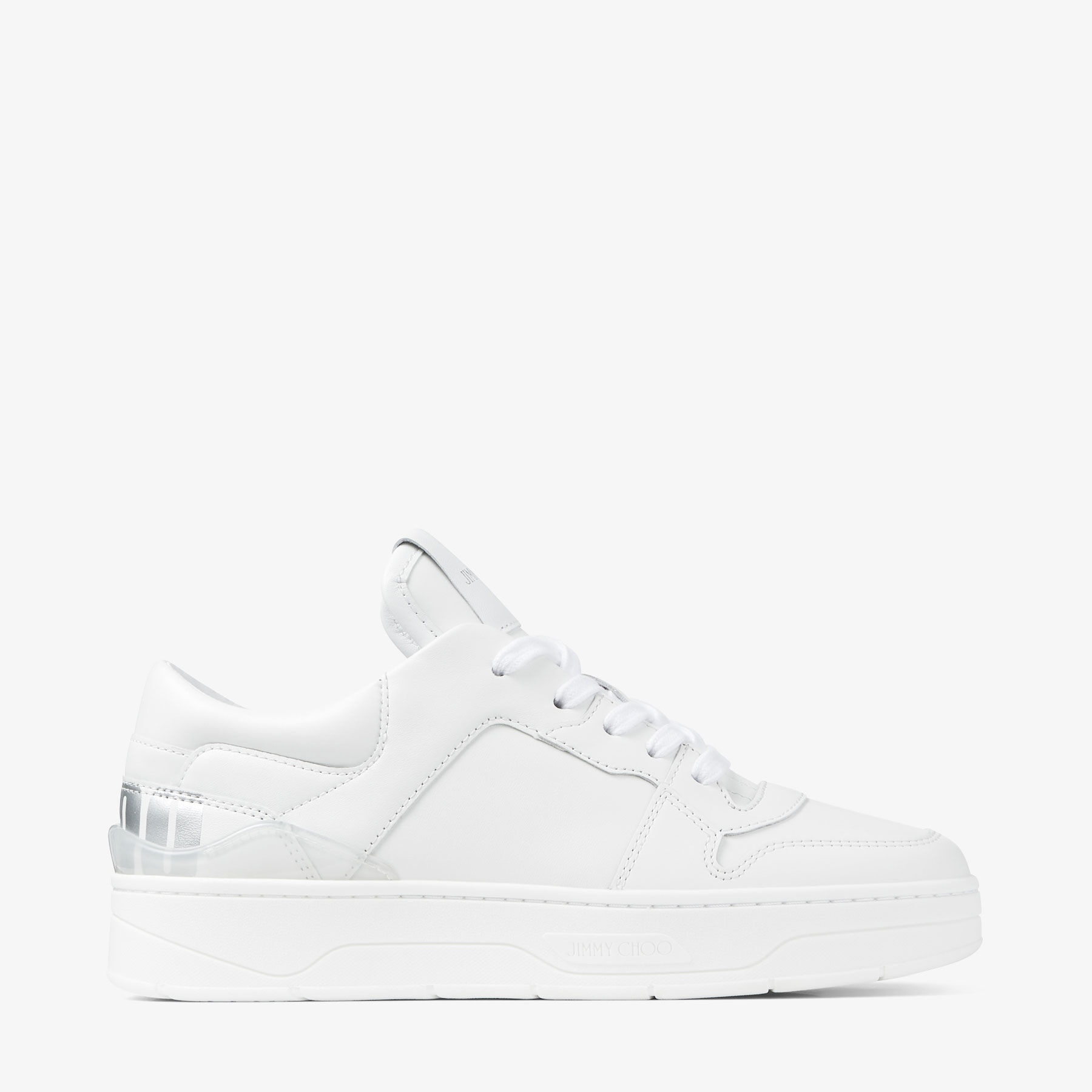 Florent/F
White Leather Trainers - 1
