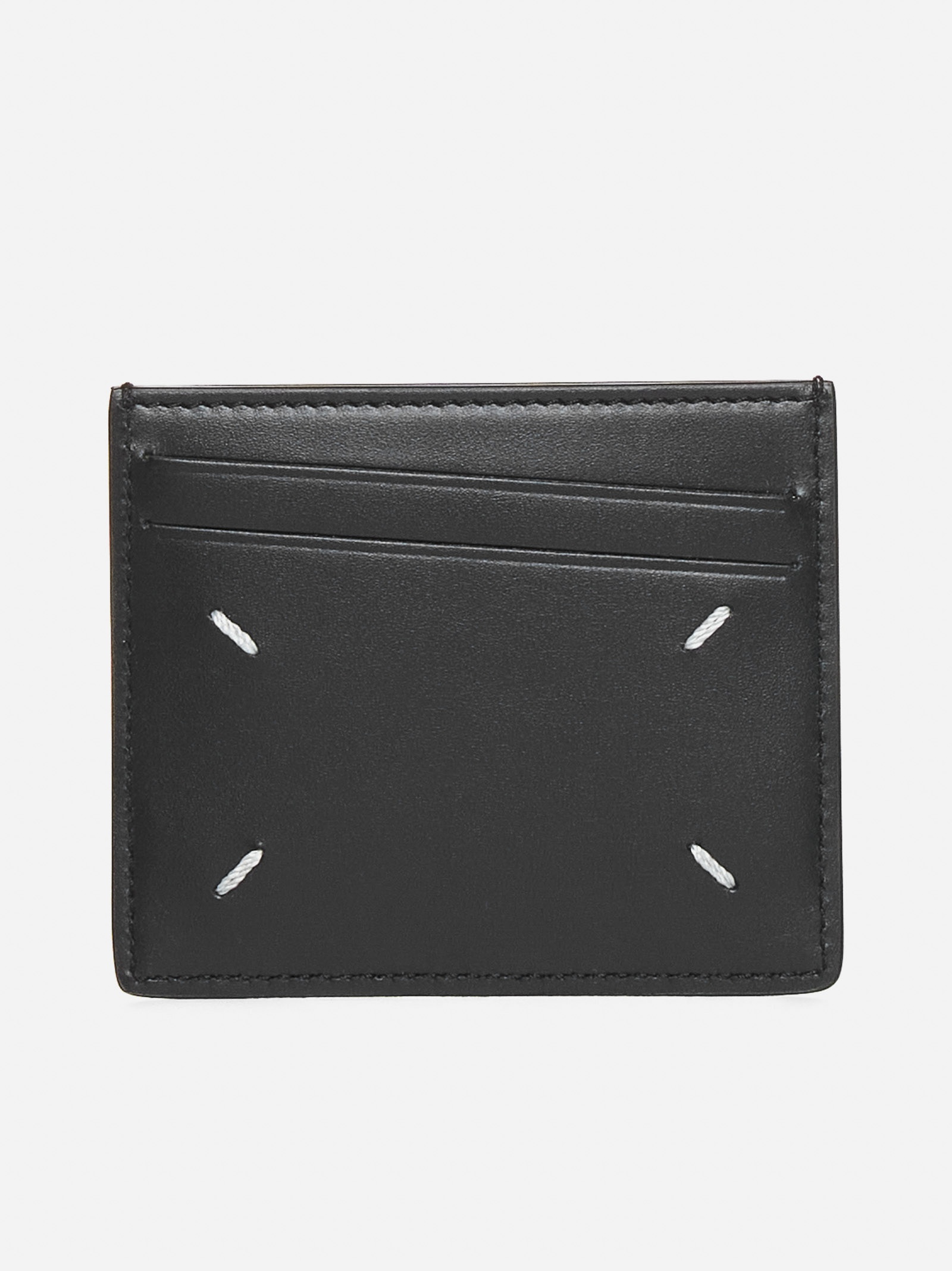 Logo leather card holder - 1