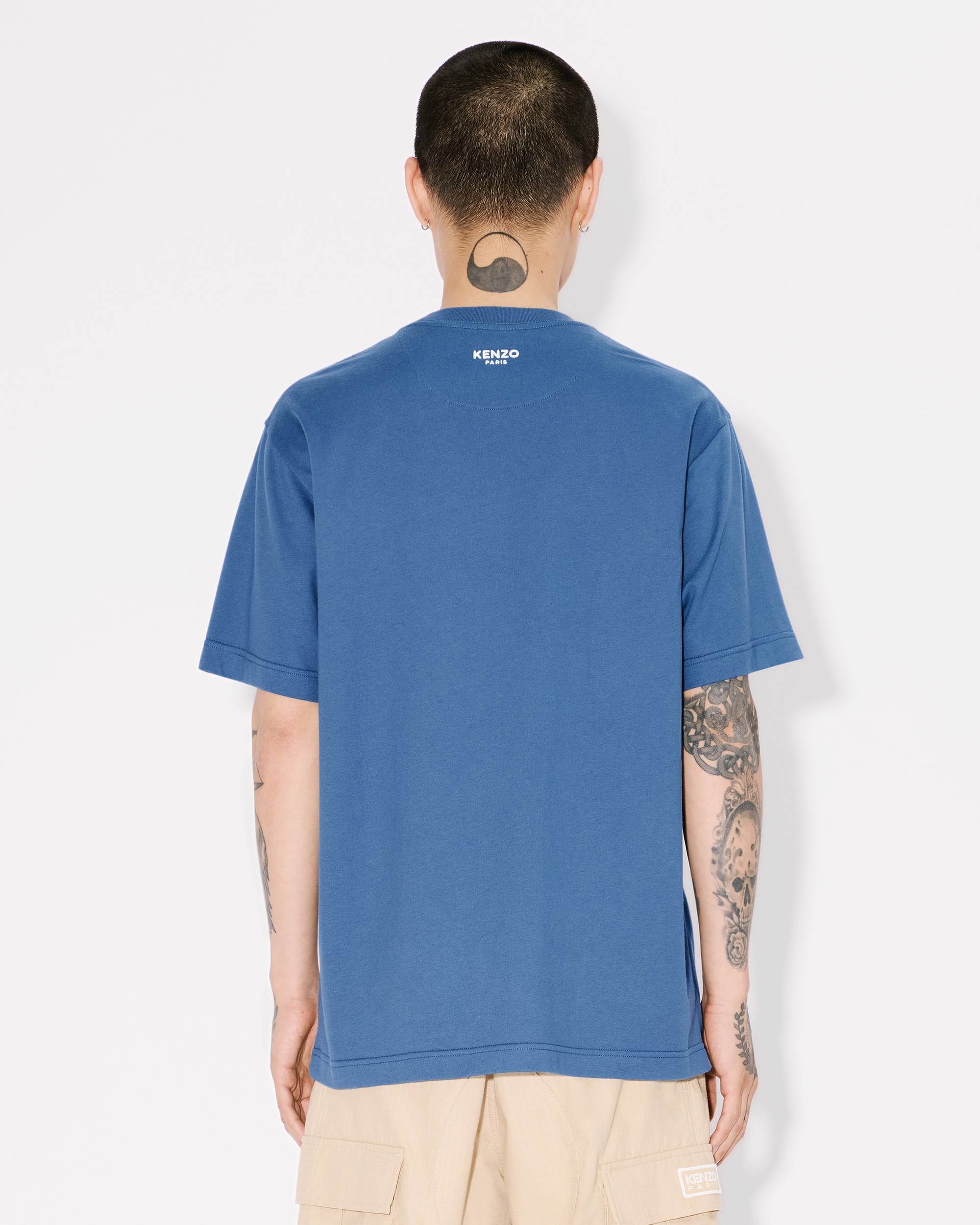'KENZO Pop' embroidered T-shirt in cotton - 4