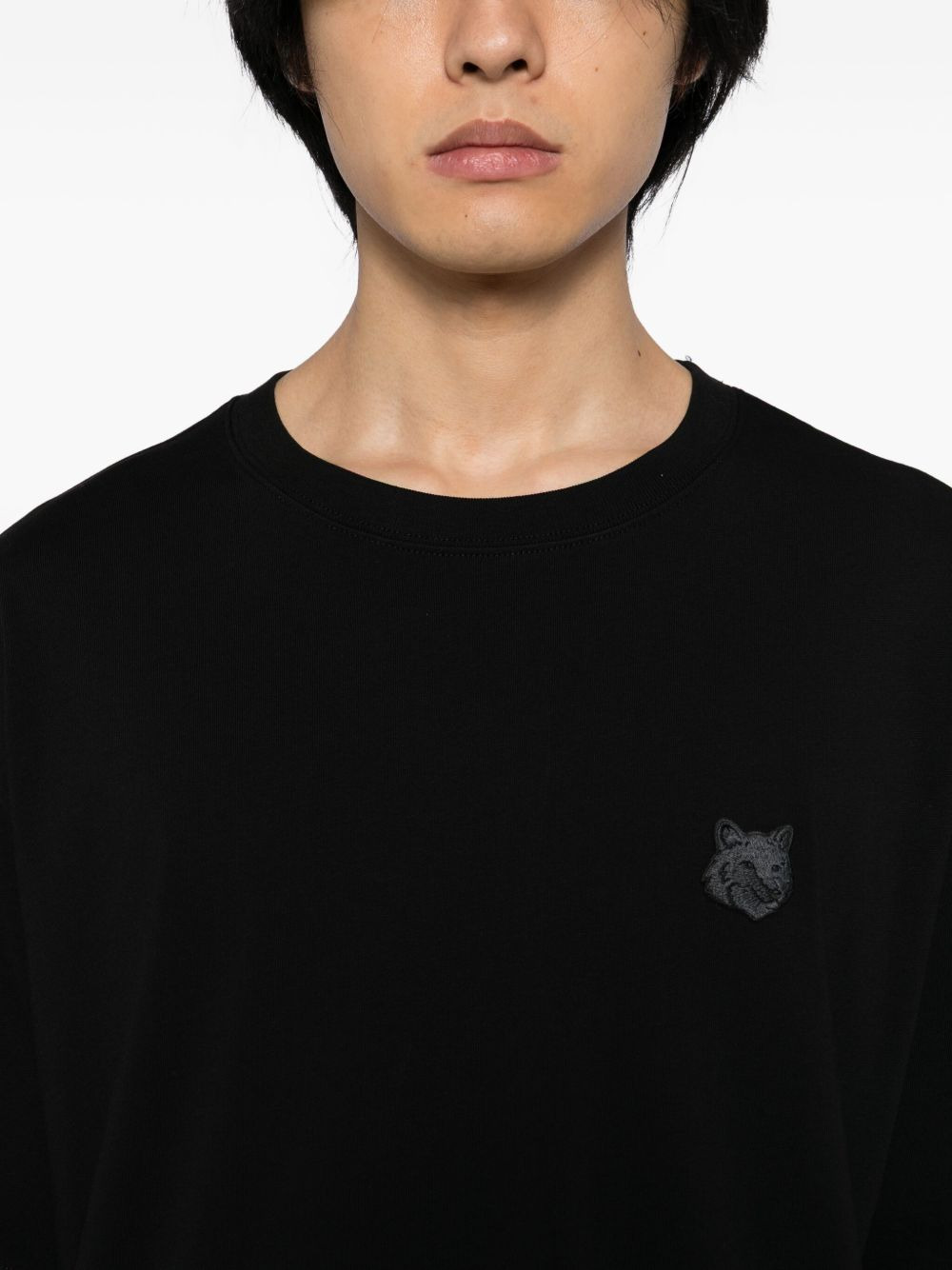 Bold Fox Head Patch T-shirt - 4