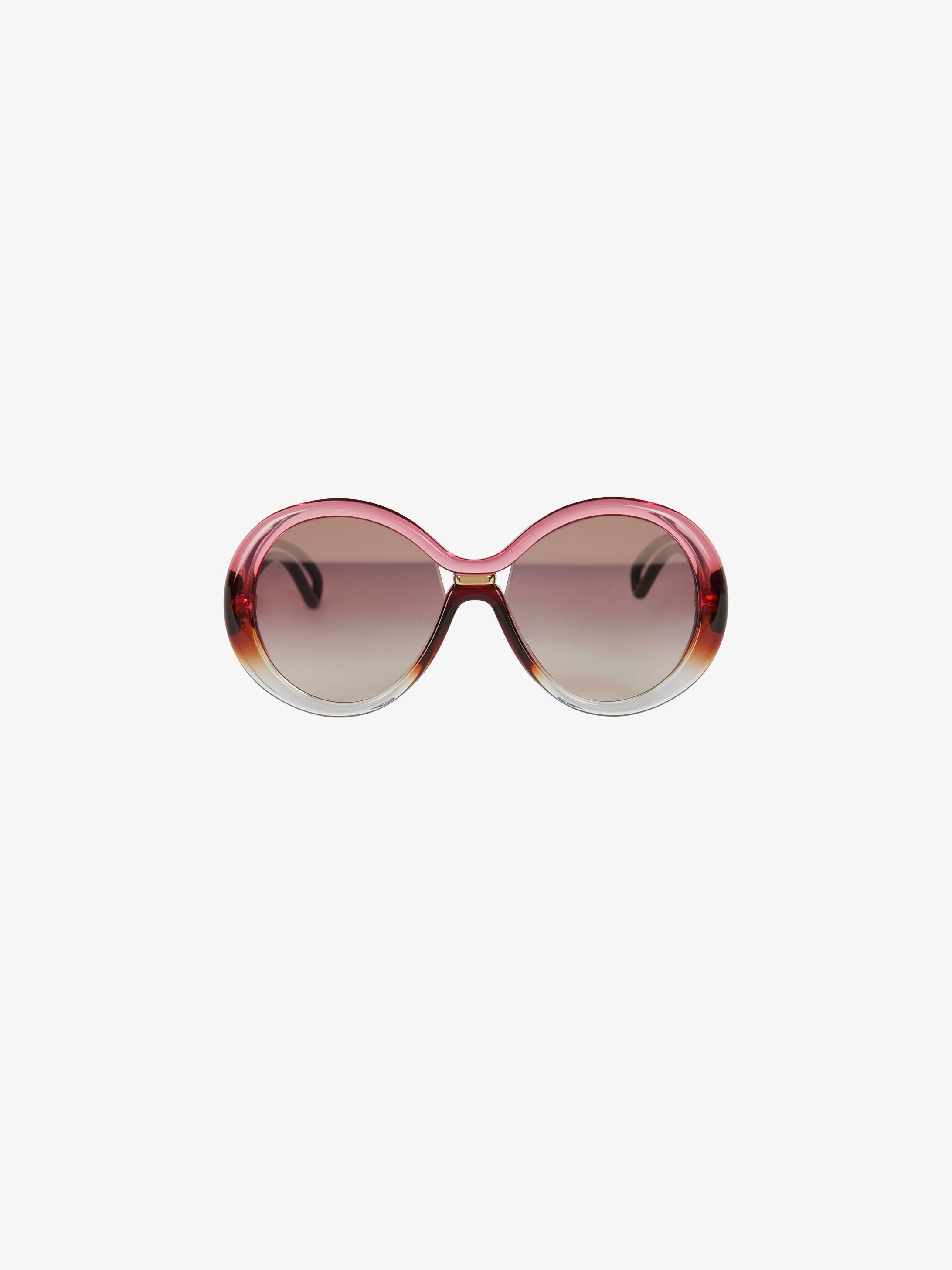 Round oversized sunglasses - 4