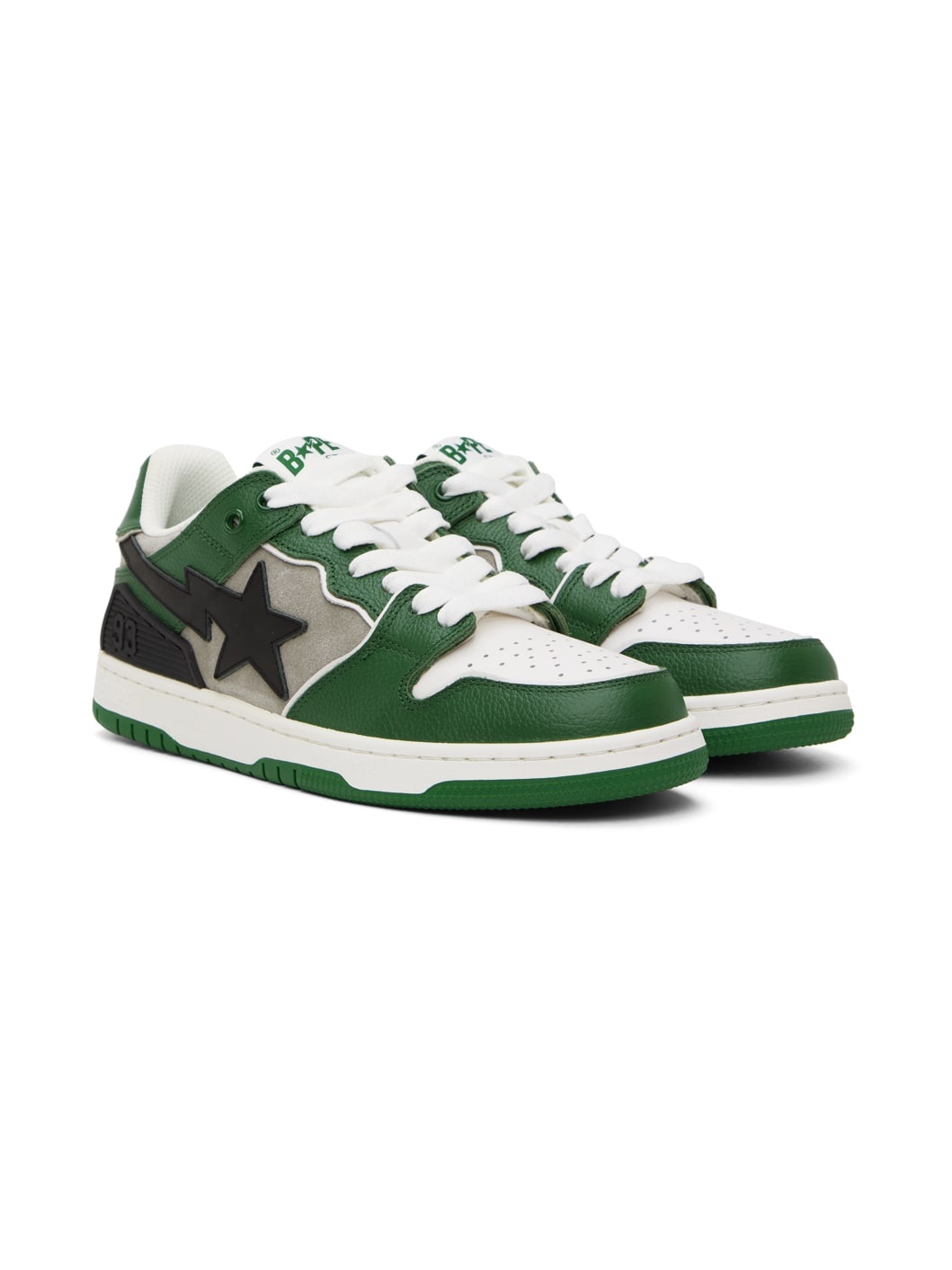 Green SK8 Sta #1 Sneakers - 4