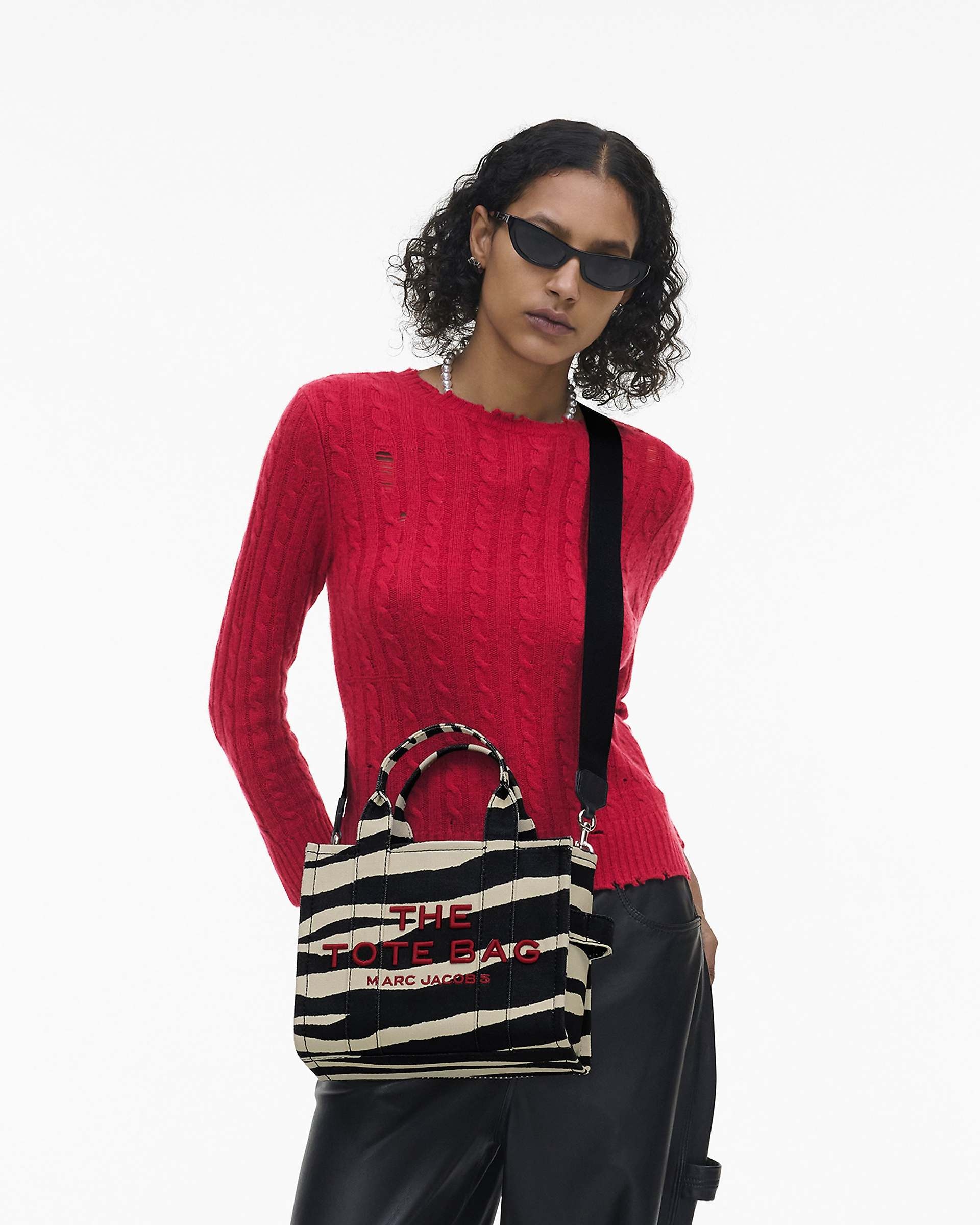 THE ZEBRA CANVAS SMALL TOTE BAG - 2
