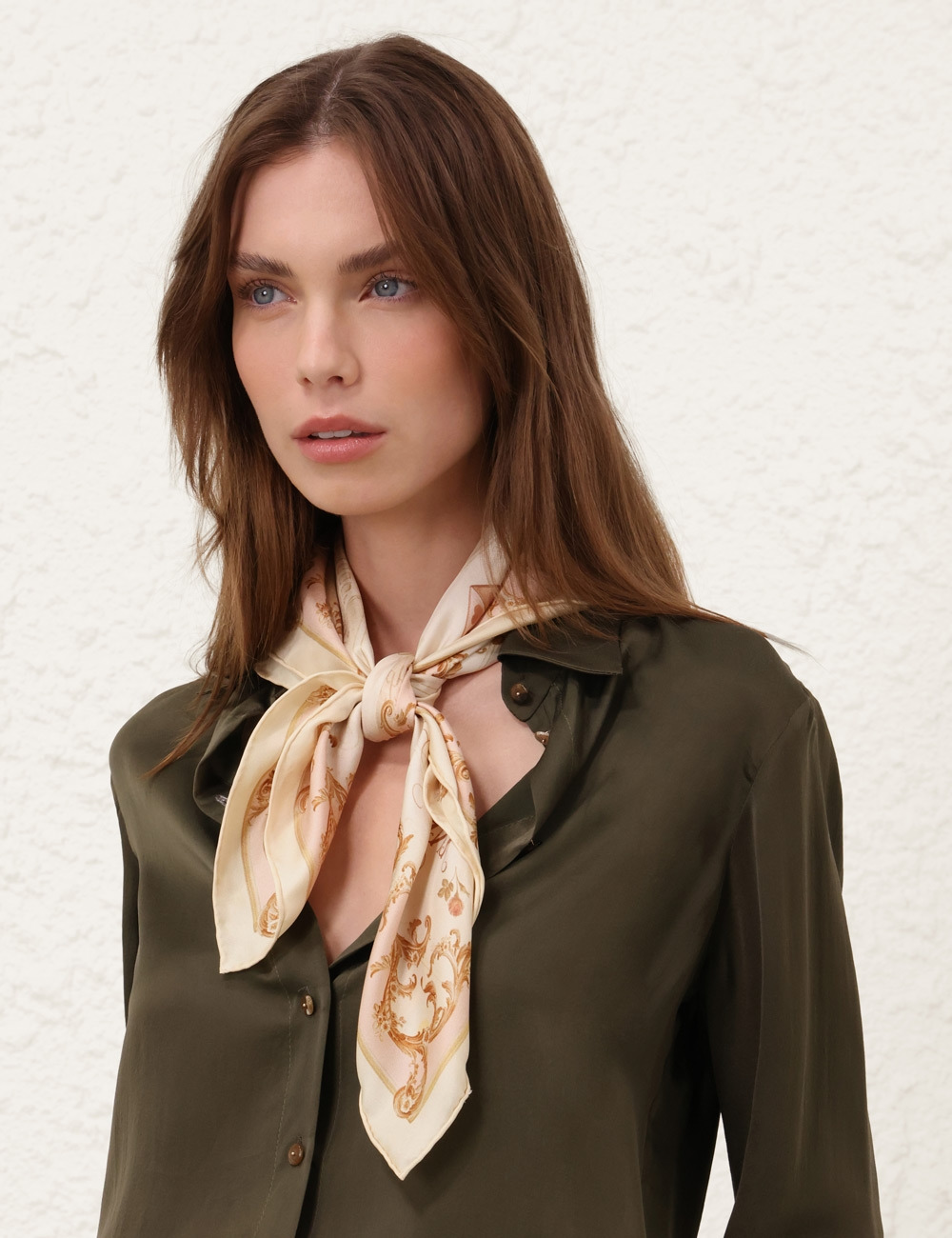 PRINTED SILK SQUARE 70 - 2