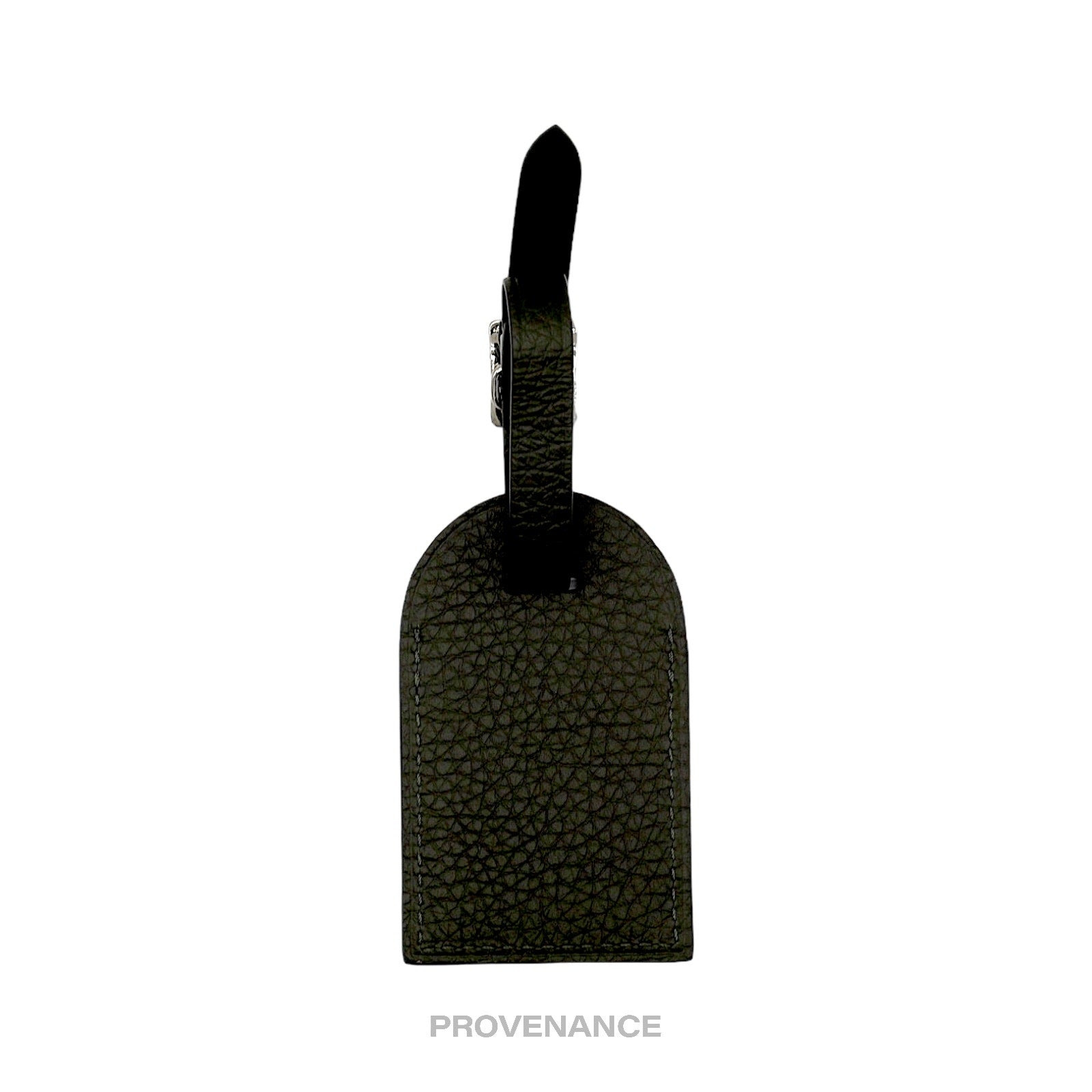 Louis Vuitton Luggage Tag - Olive Green Taurillon Leather - 2
