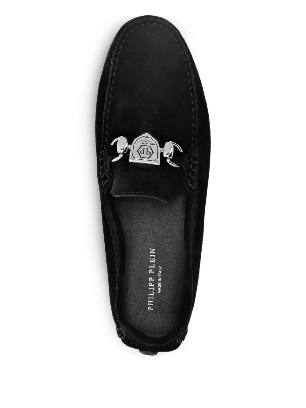 suede driving loafers - 3