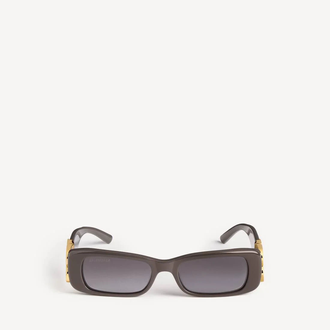 Women's Dynasty Rectangle Sunglasses in Taupe - 1