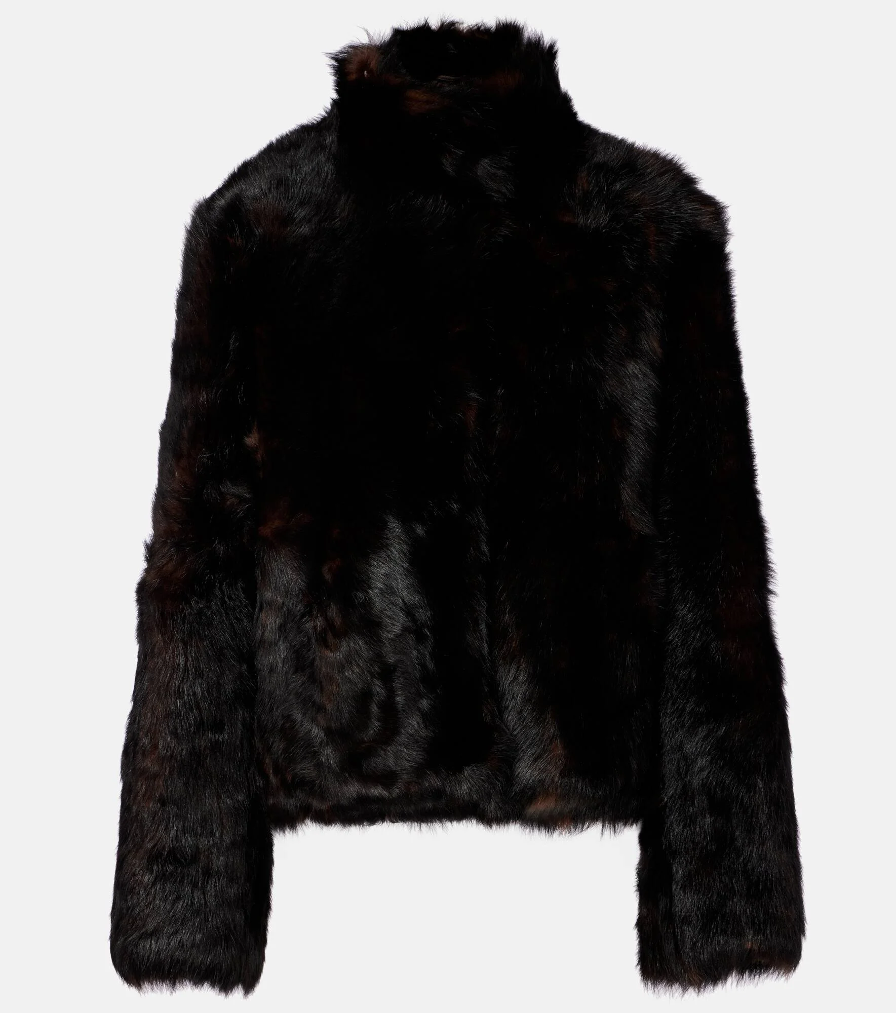 Silky shearling jacket - 1
