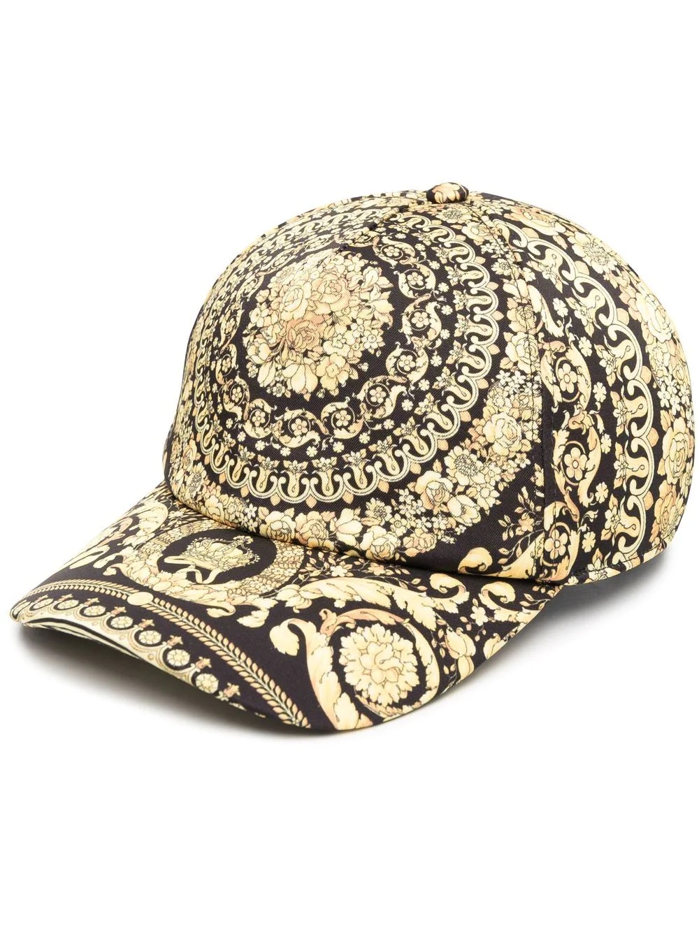 baroque-print cap - 1