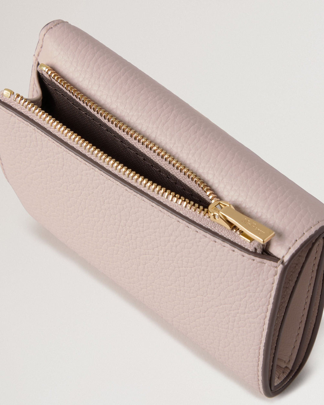 Folded Multi-Card Wallet Blossom Pink Small Classic Grain - 2