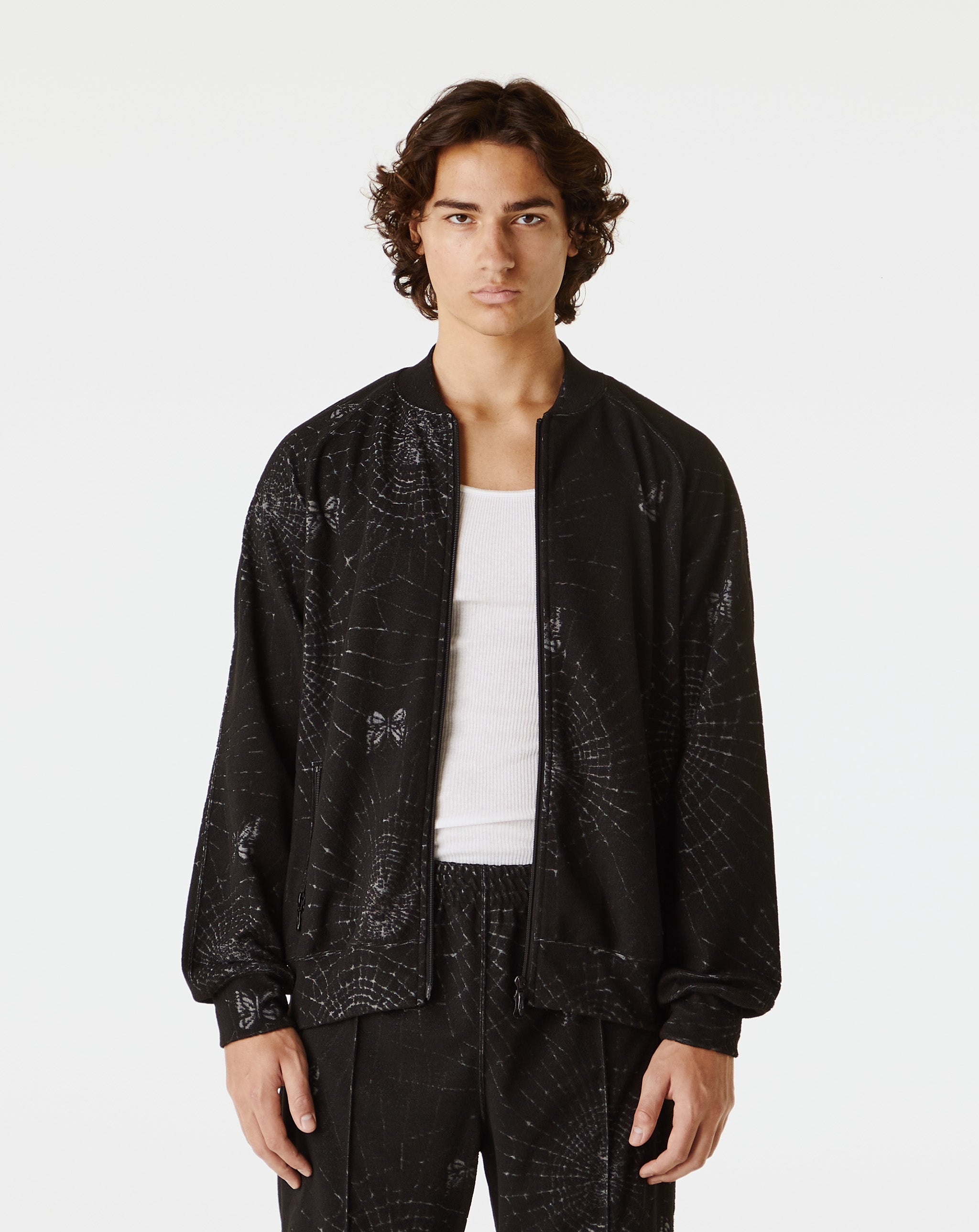 Rib Collar Track Jacket - 1
