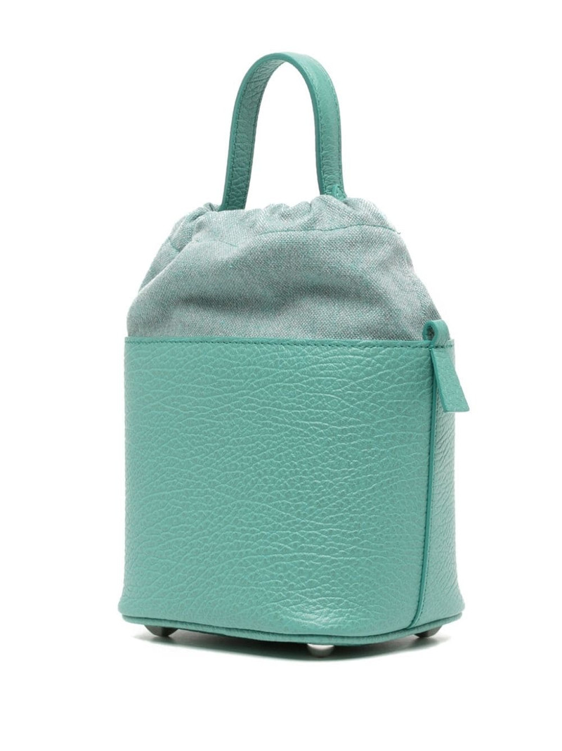 mini 5AC leather bucket bag 3