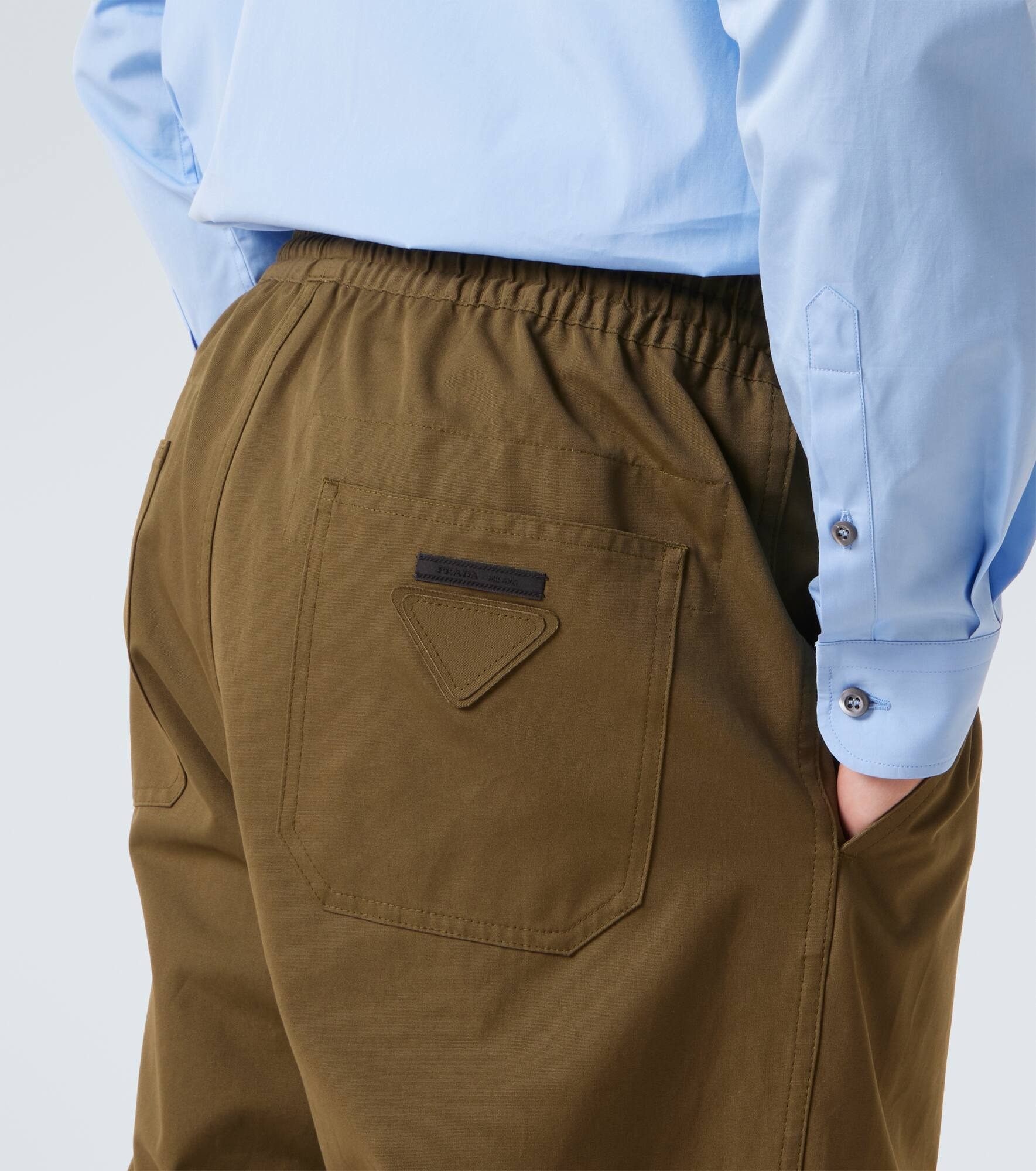 Cotton straight pants - 6