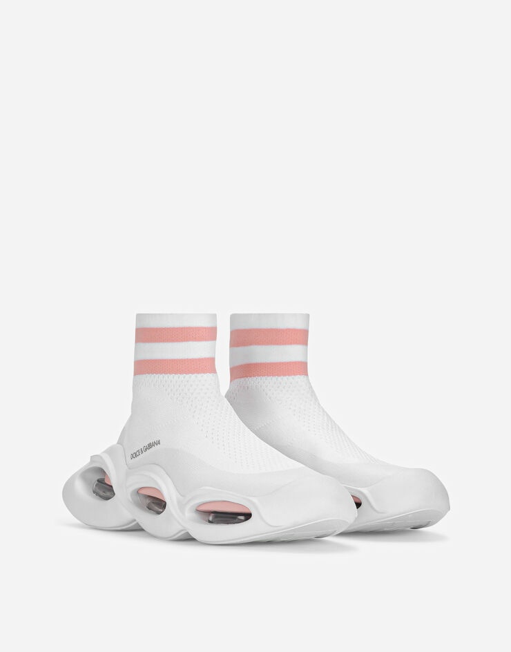 Stretch mesh Wave mid-top sneakers - 2