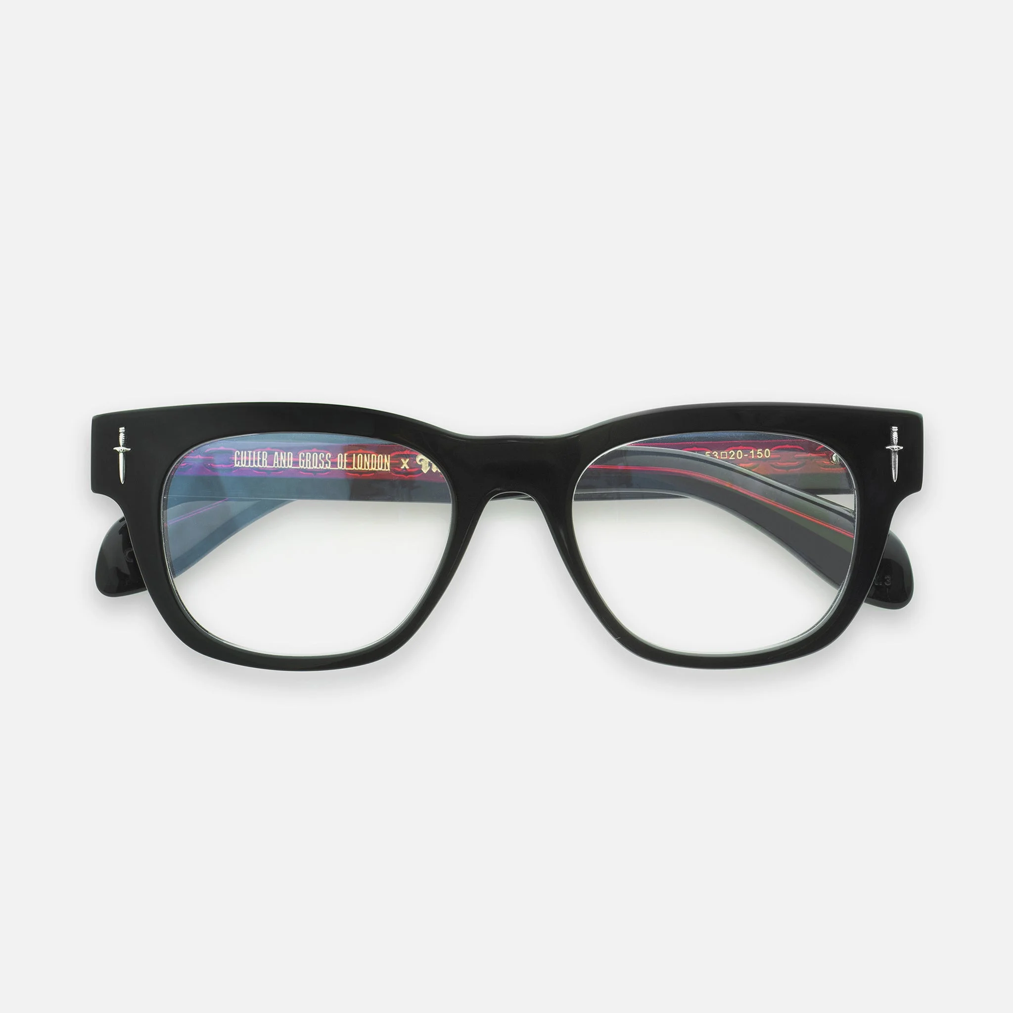 THE GREAT FROG CROSSBONES SQUARE OPTICAL GLASSES - 1