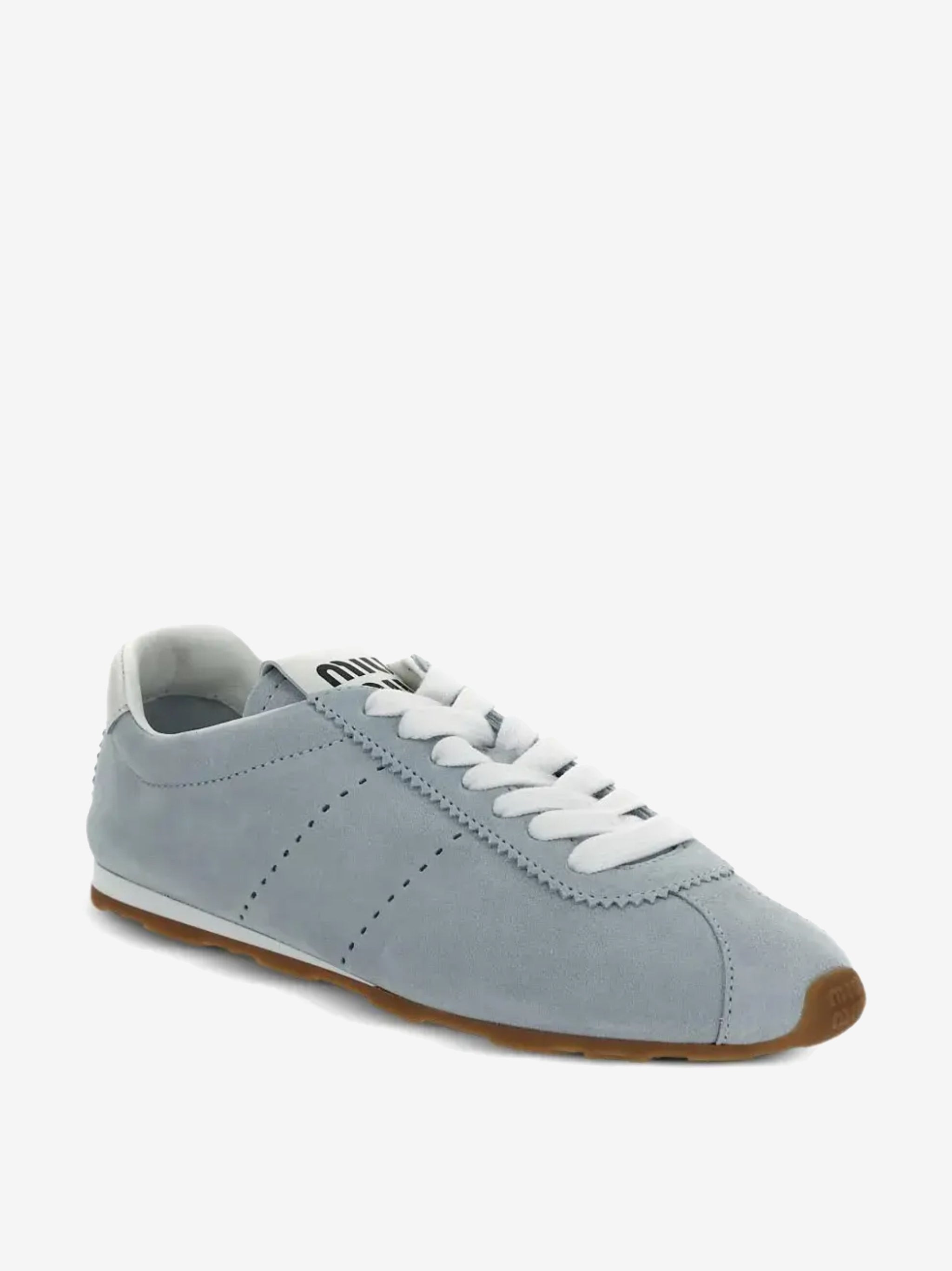 MIU MIU - Women Plume Suede Sneakers - 2
