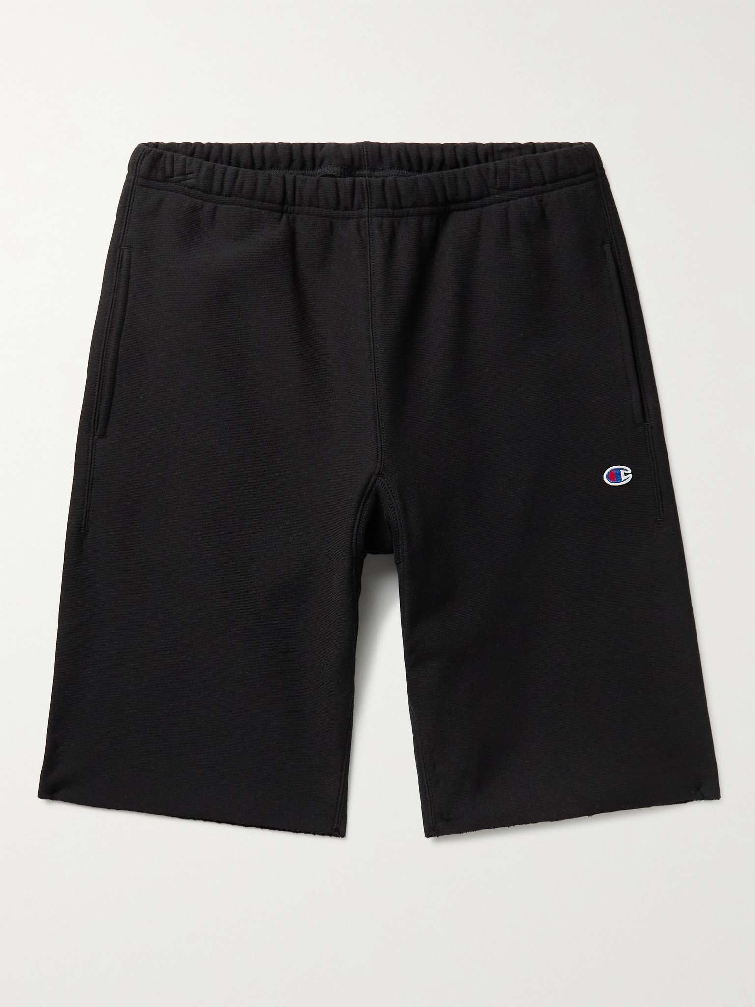 Fleece-Back Cotton-Jersey Shorts - 1