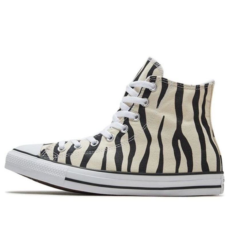 Converse Archive Print Chuck Taylor All Star High Top In Black/Greige 166258C - 1