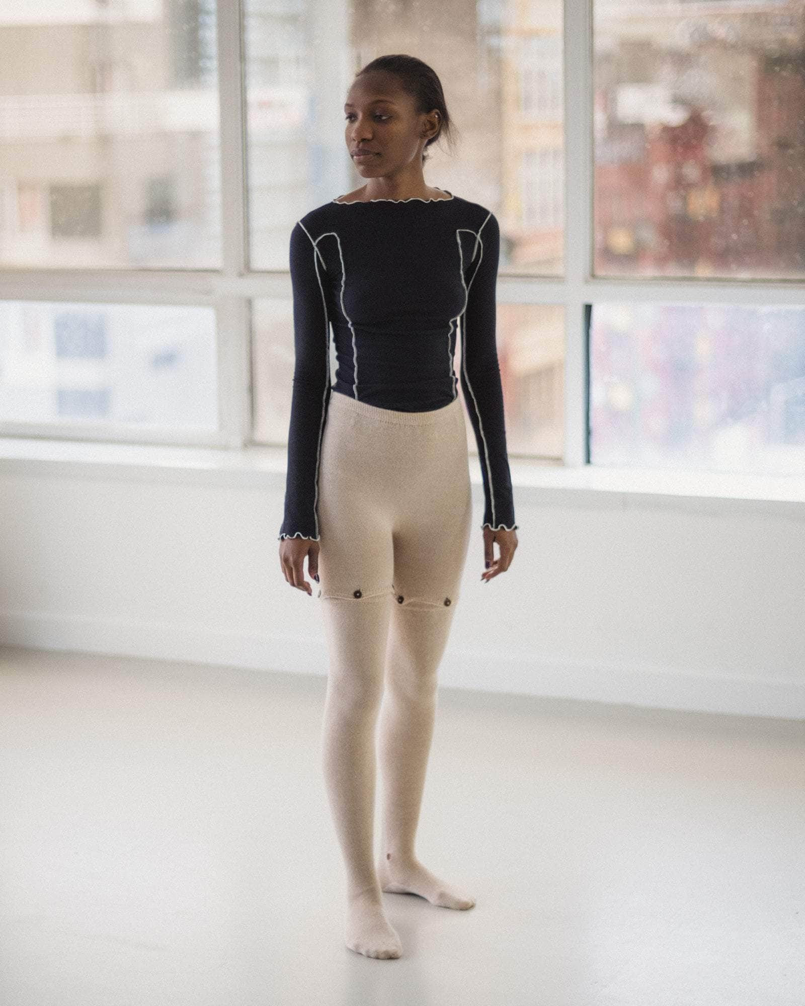Omato Long Sleeve Tee - Organic Cotton Rib - 6