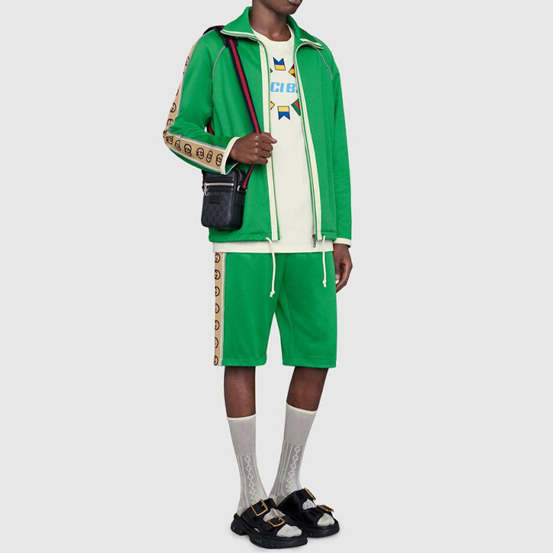 GUCCI Oversize technical jersey jacket outlook