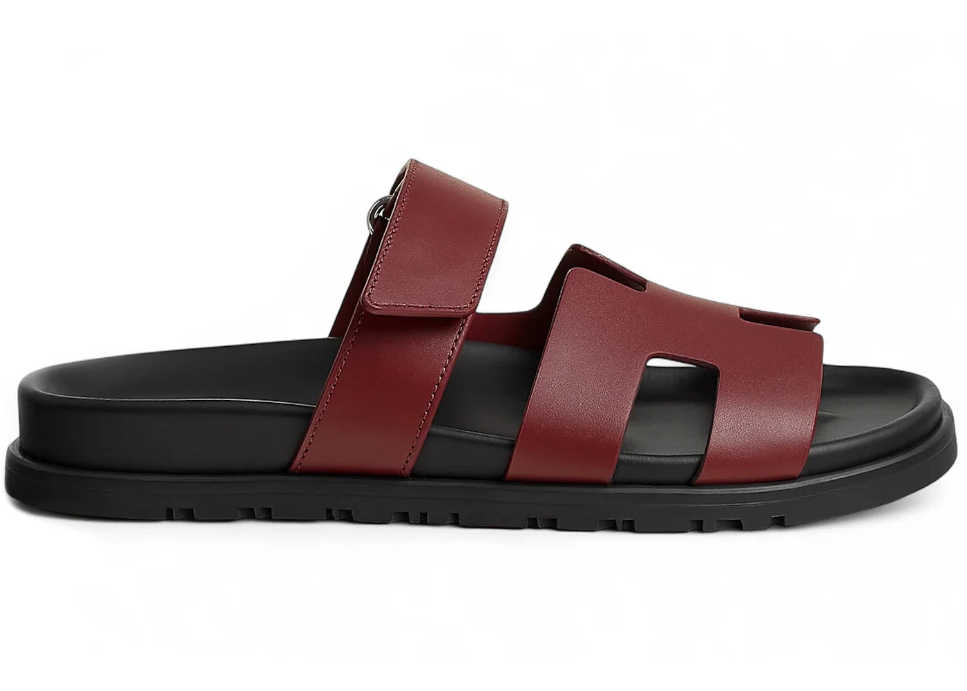 Hermes Chypre Sandal Rouge H Calfskin (Women's) - 1