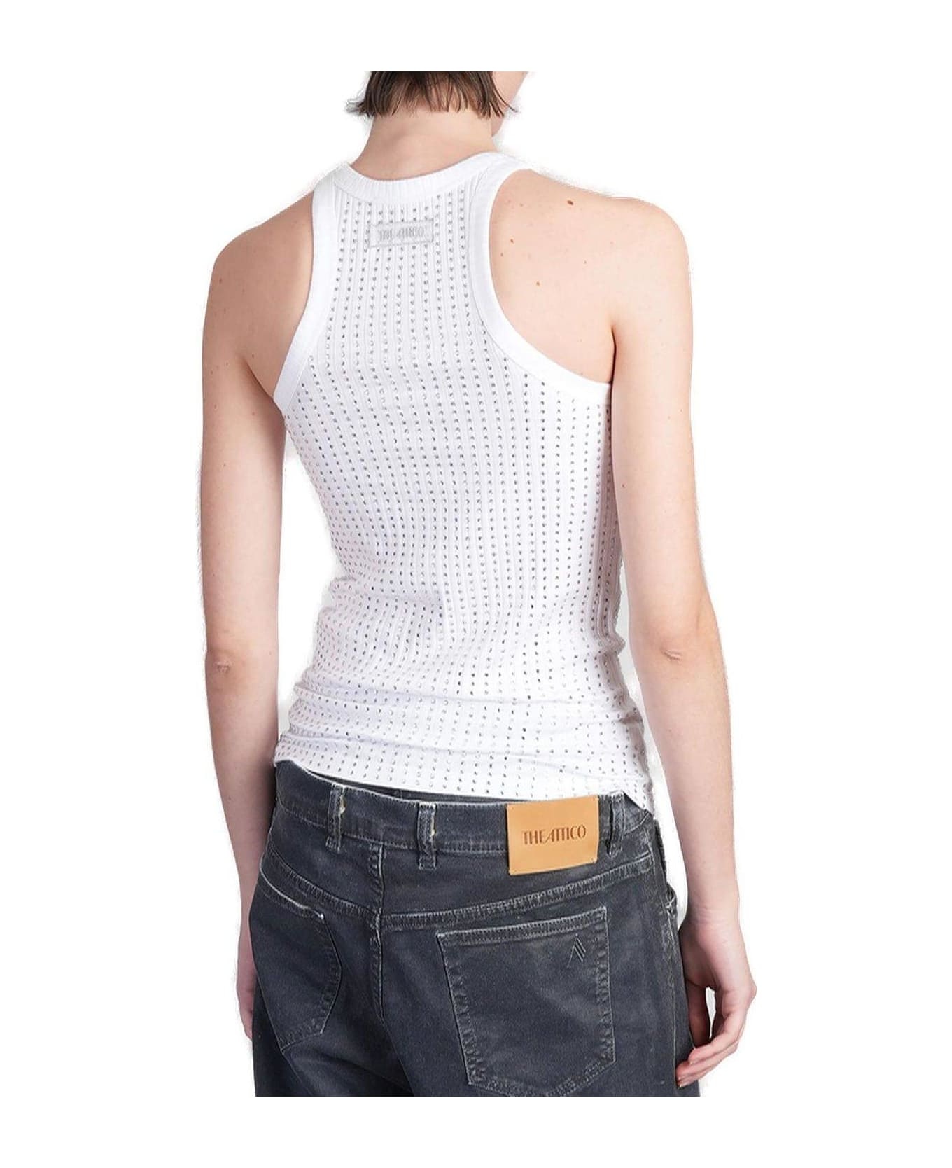 Jersey Ribbed Tank Top - 2