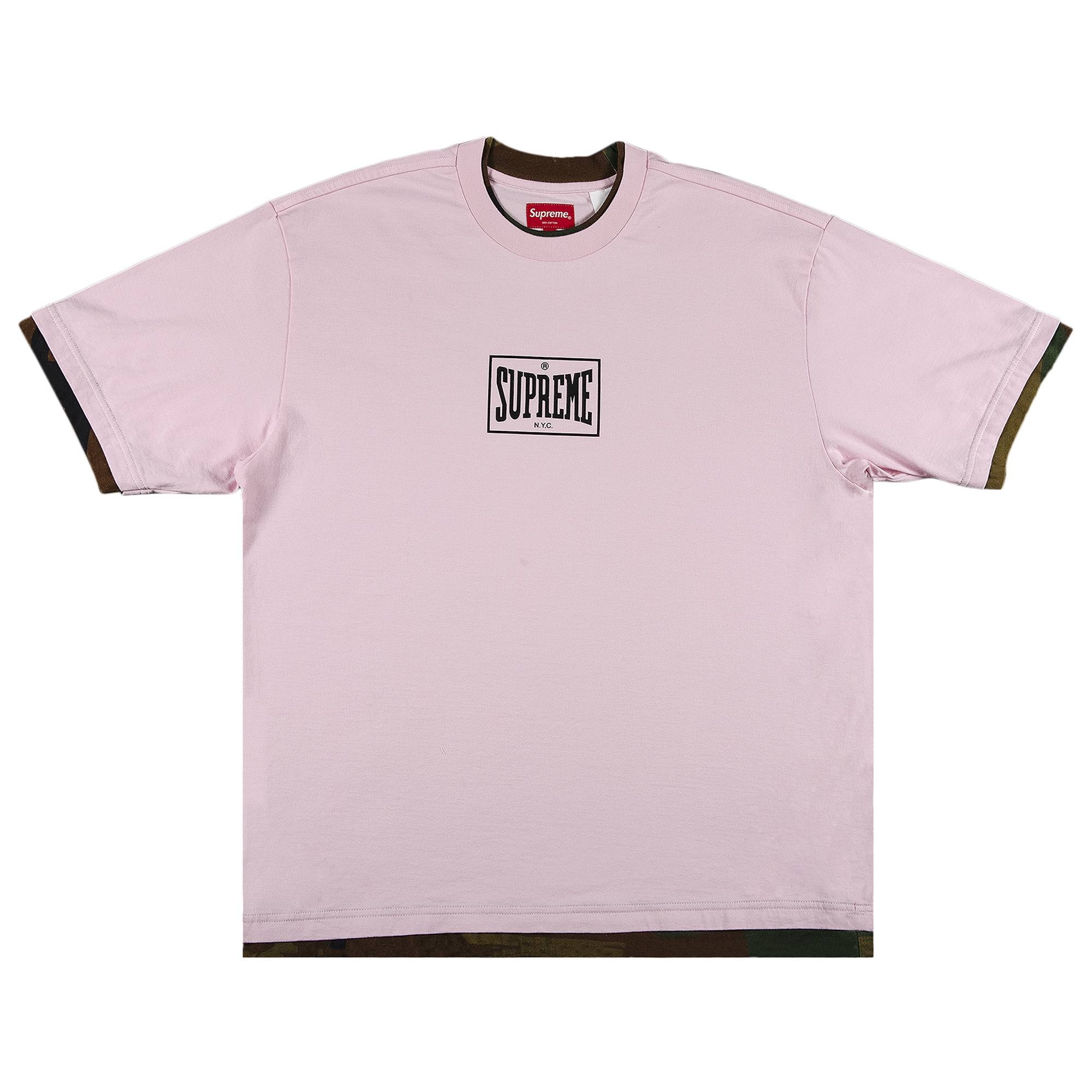 Supreme Supreme Layered Short-Sleeve Top 'Pink' | REVERSIBLE