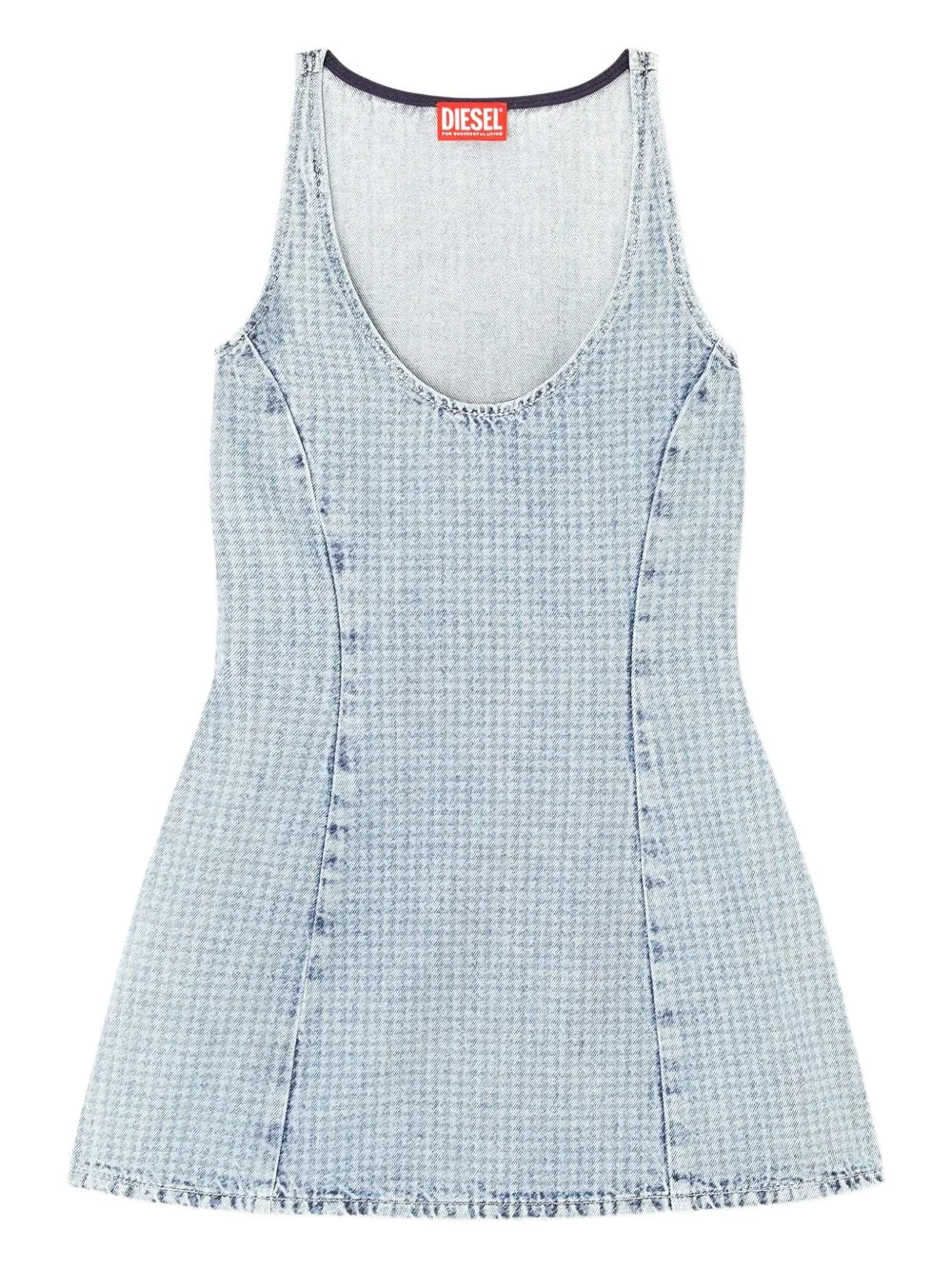 flared mini dress - 1