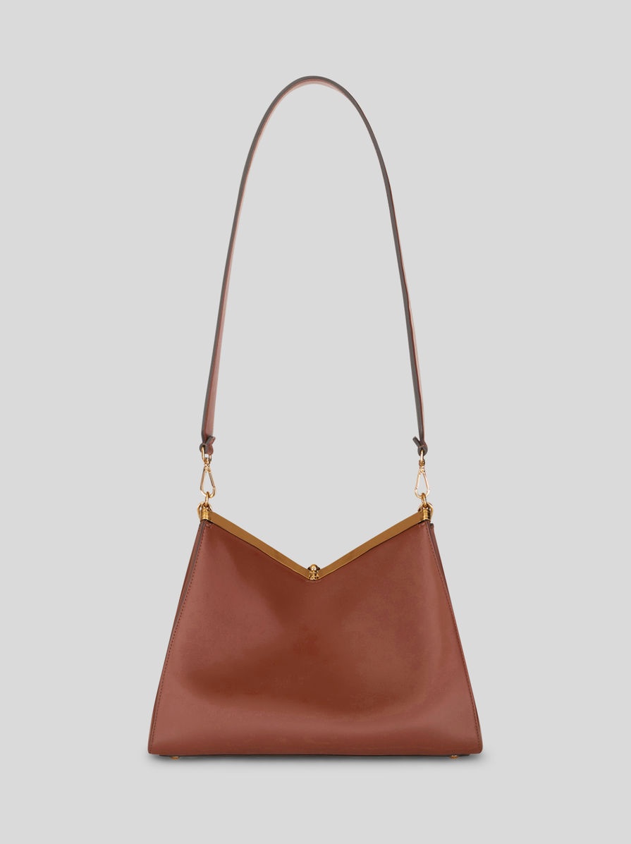 LARGE LEATHER VELA BAG - 5