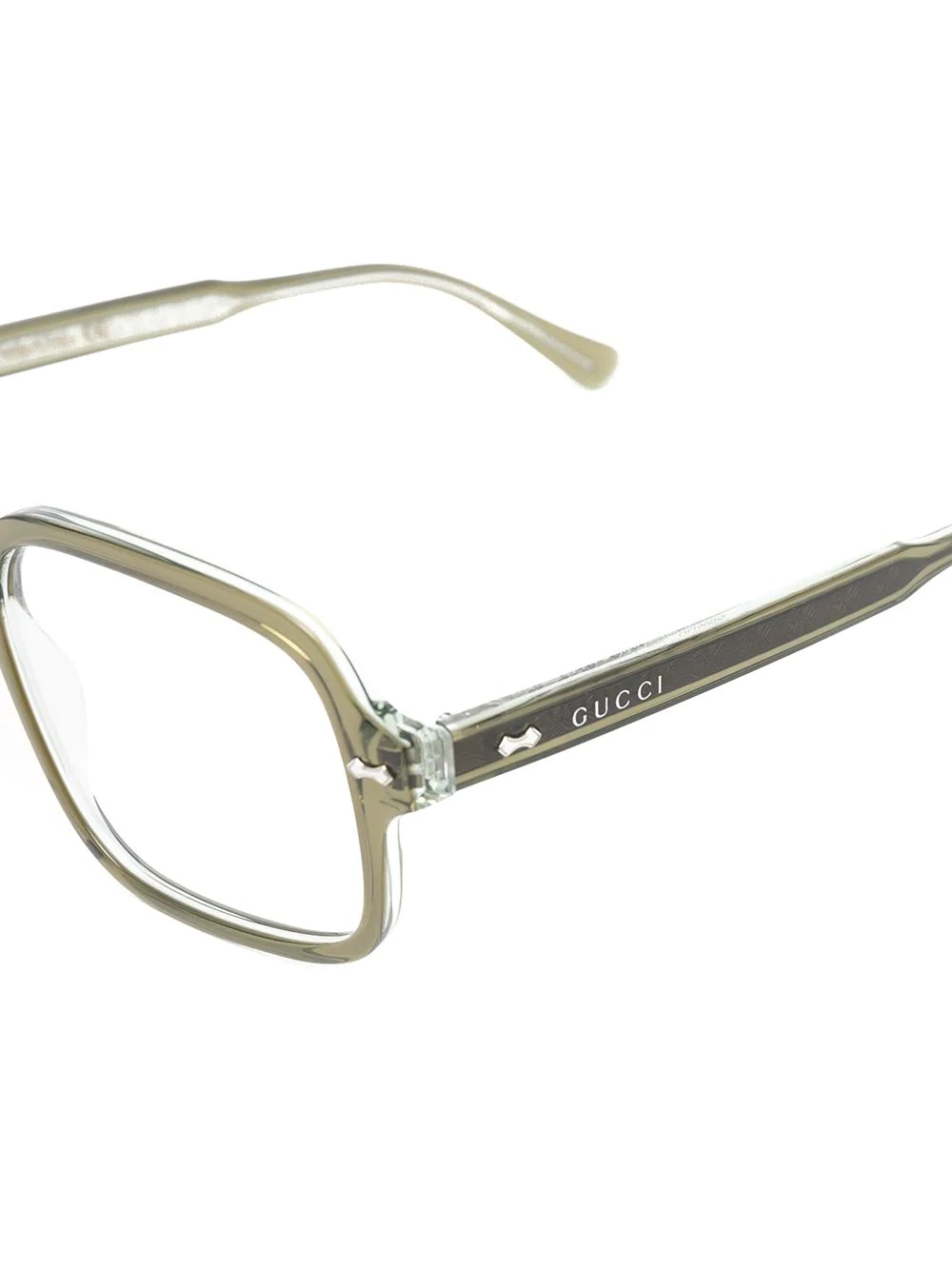 rectangular-frame glasses - 3