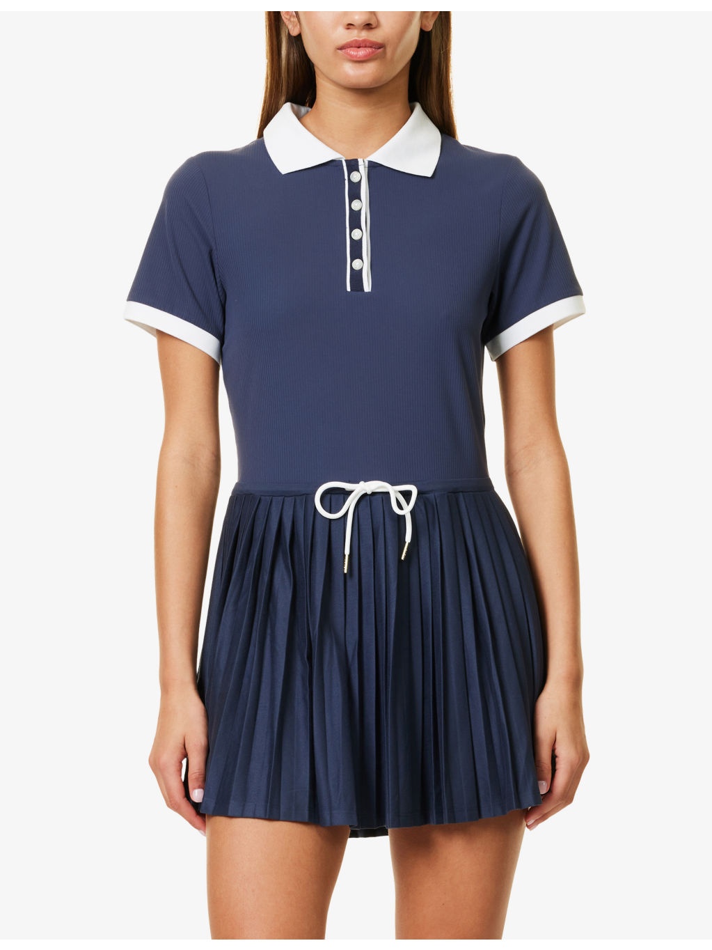 Paloma Court Stretch-Woven Mini Dress - 3