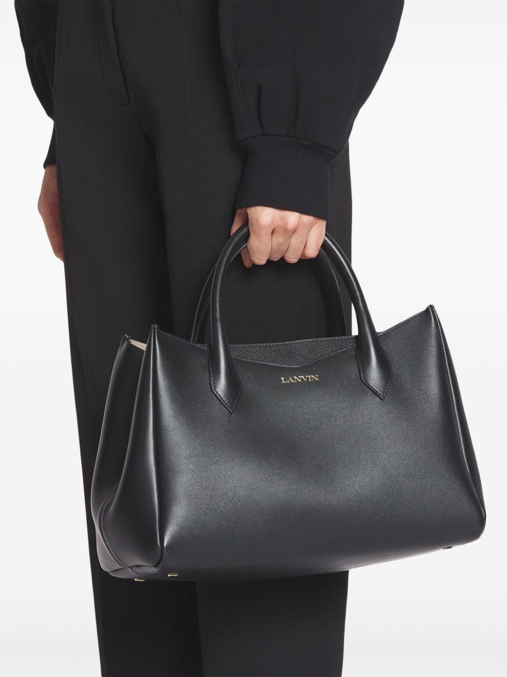 logo-stamp tote bag - 2