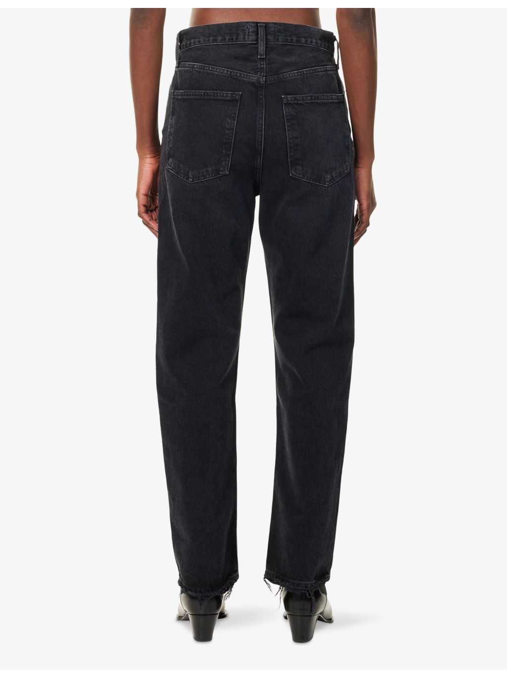 90's Mid-Rise Loose-Fit Denim Jeans - 4