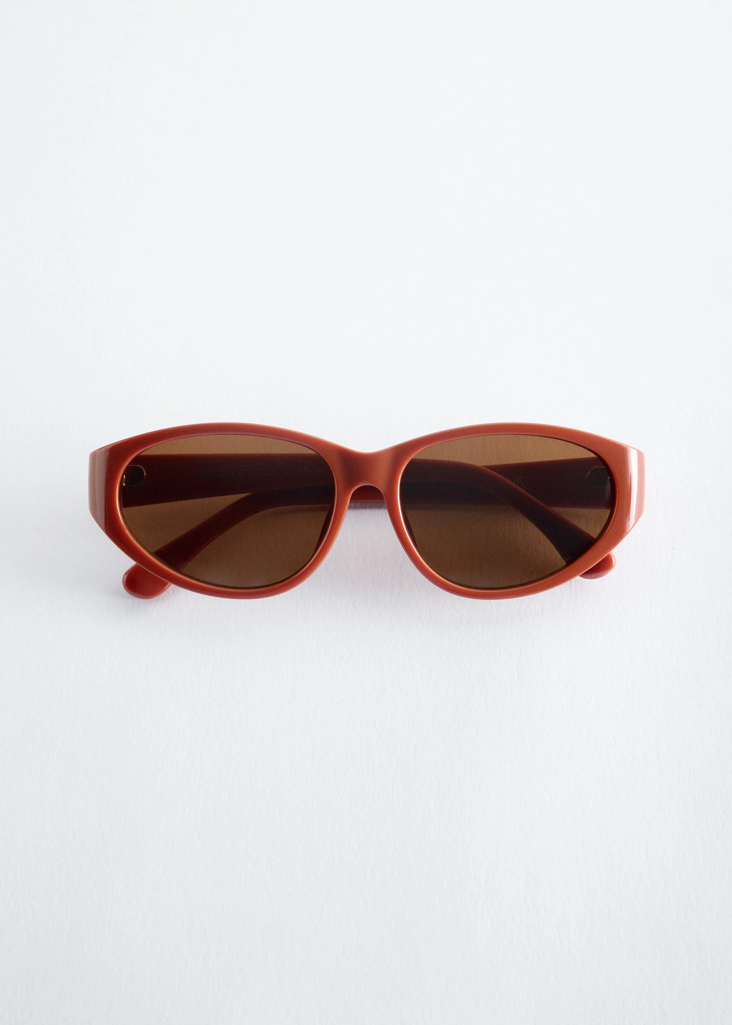 Oval Cat-Eye Sunglasses - 1